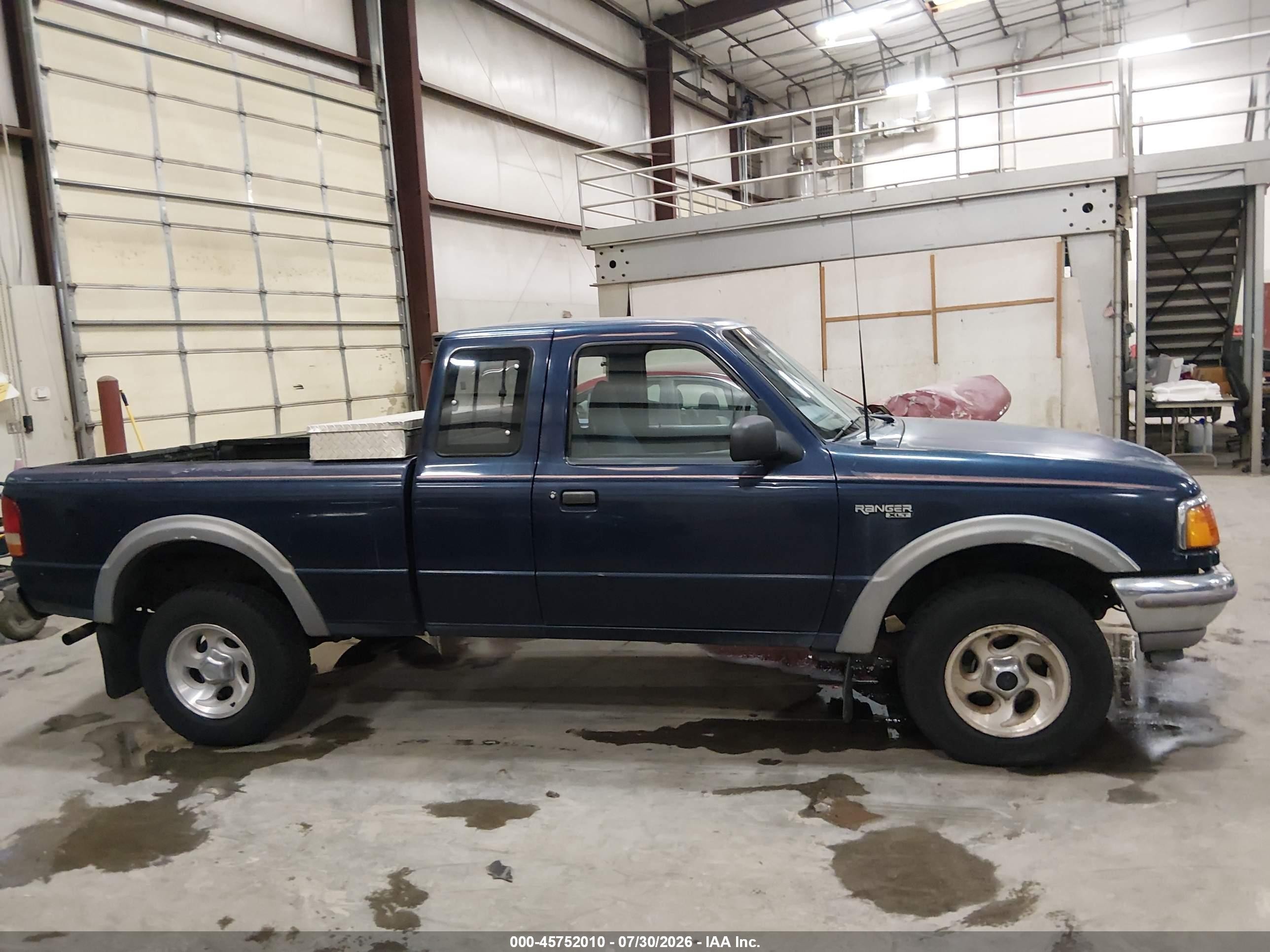 1995 Ford Ranger Super Cab Blue vin: 1FTCR15X6SPA31780