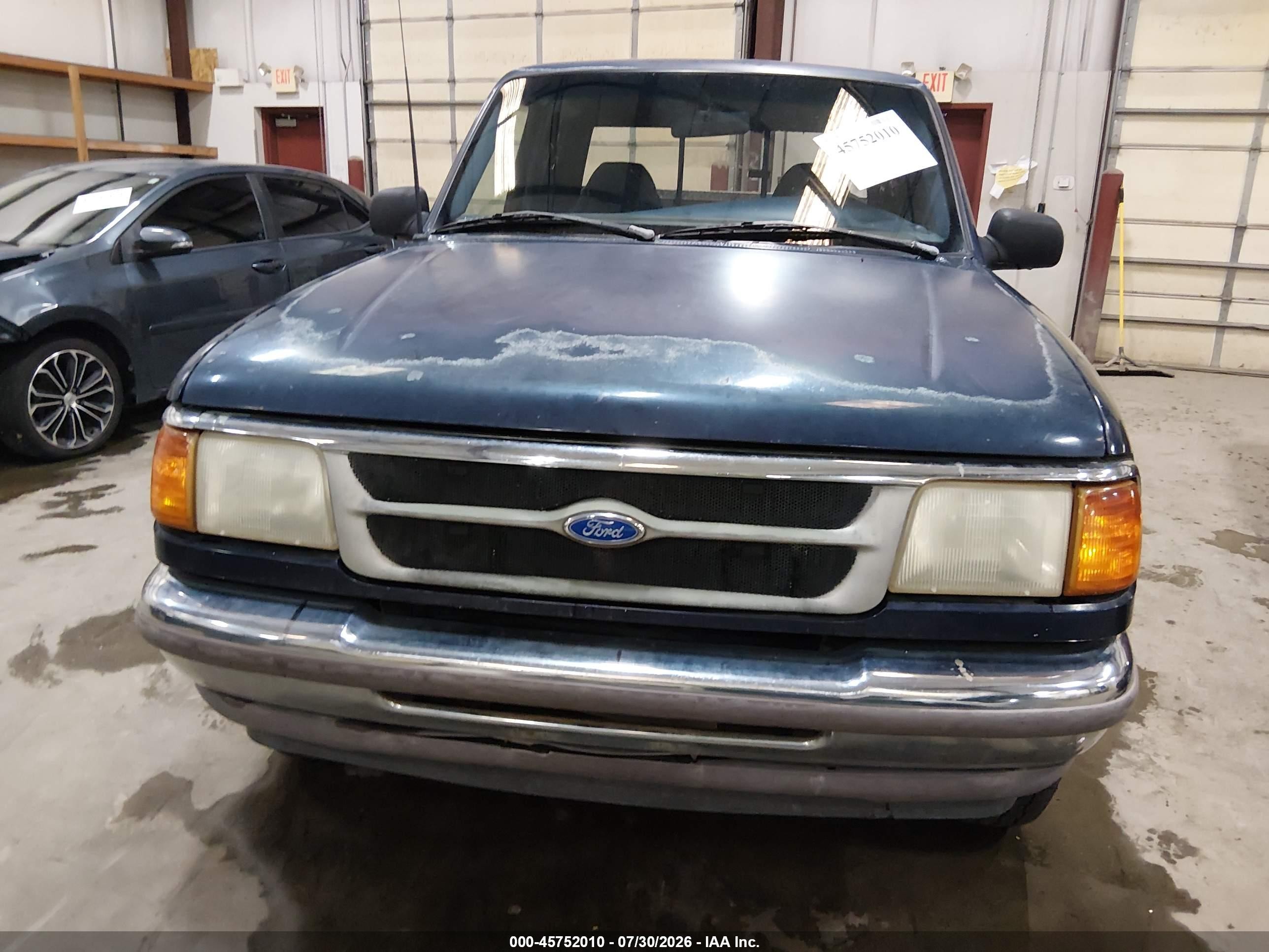 1995 Ford Ranger Super Cab Blue vin: 1FTCR15X6SPA31780