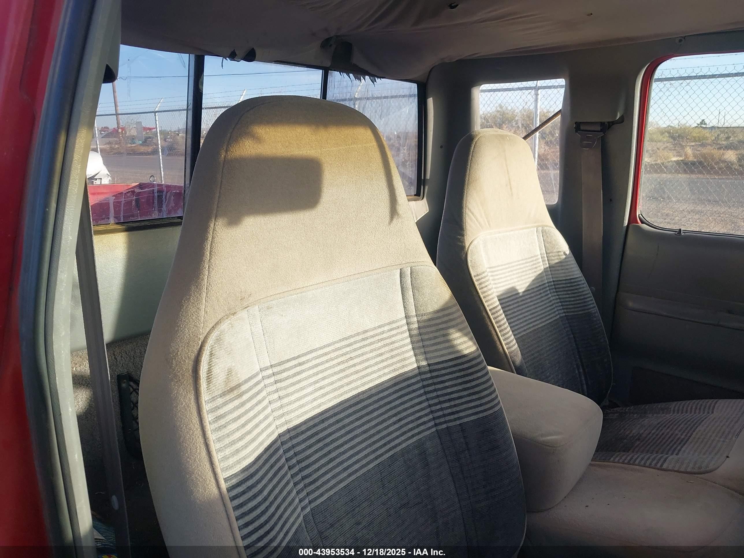 1991 Ford Ranger Super Cab Красный vin: 1FTCR15X7MTA06039