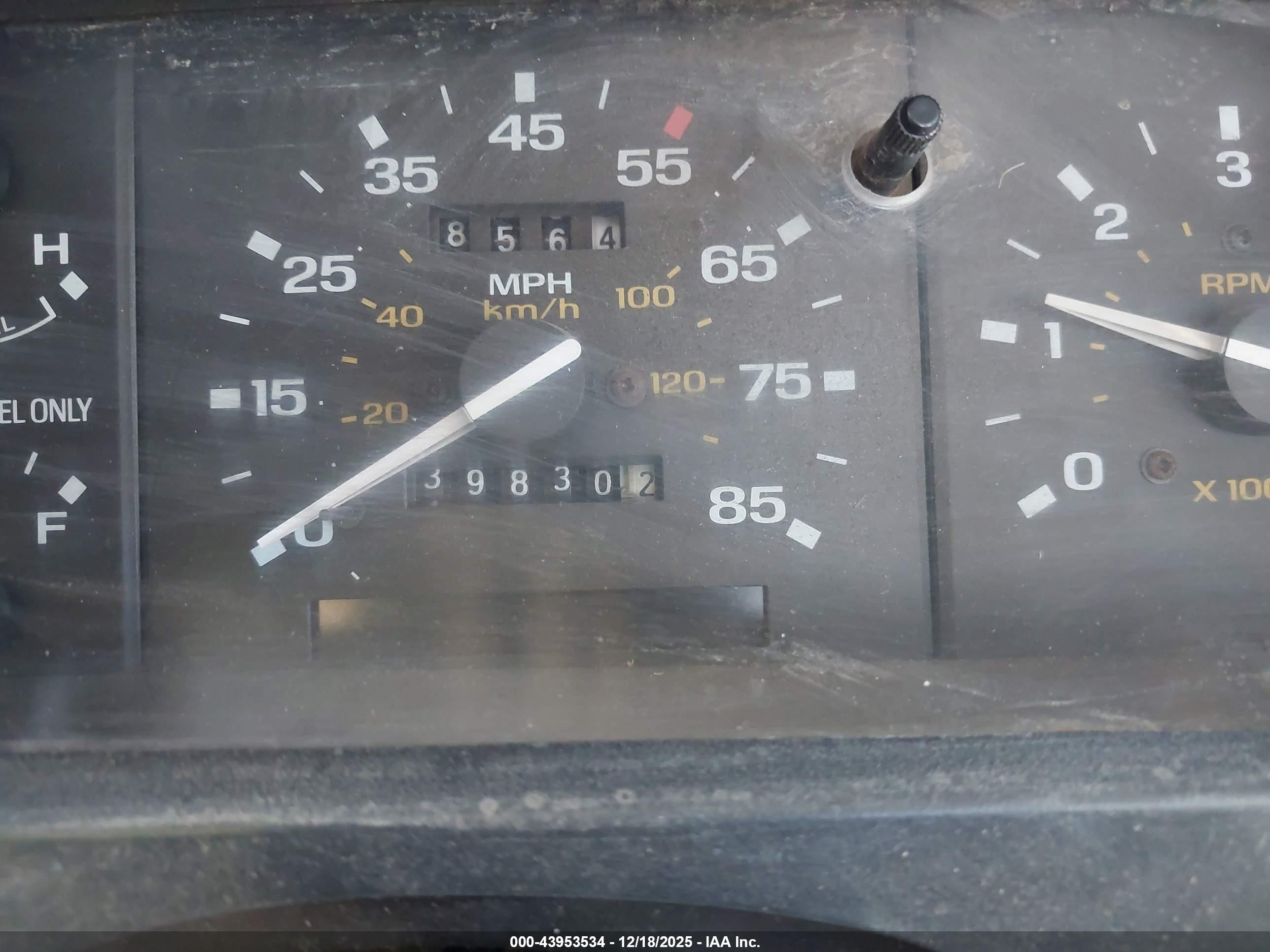 1991 Ford Ranger Super Cab Красный vin: 1FTCR15X7MTA06039