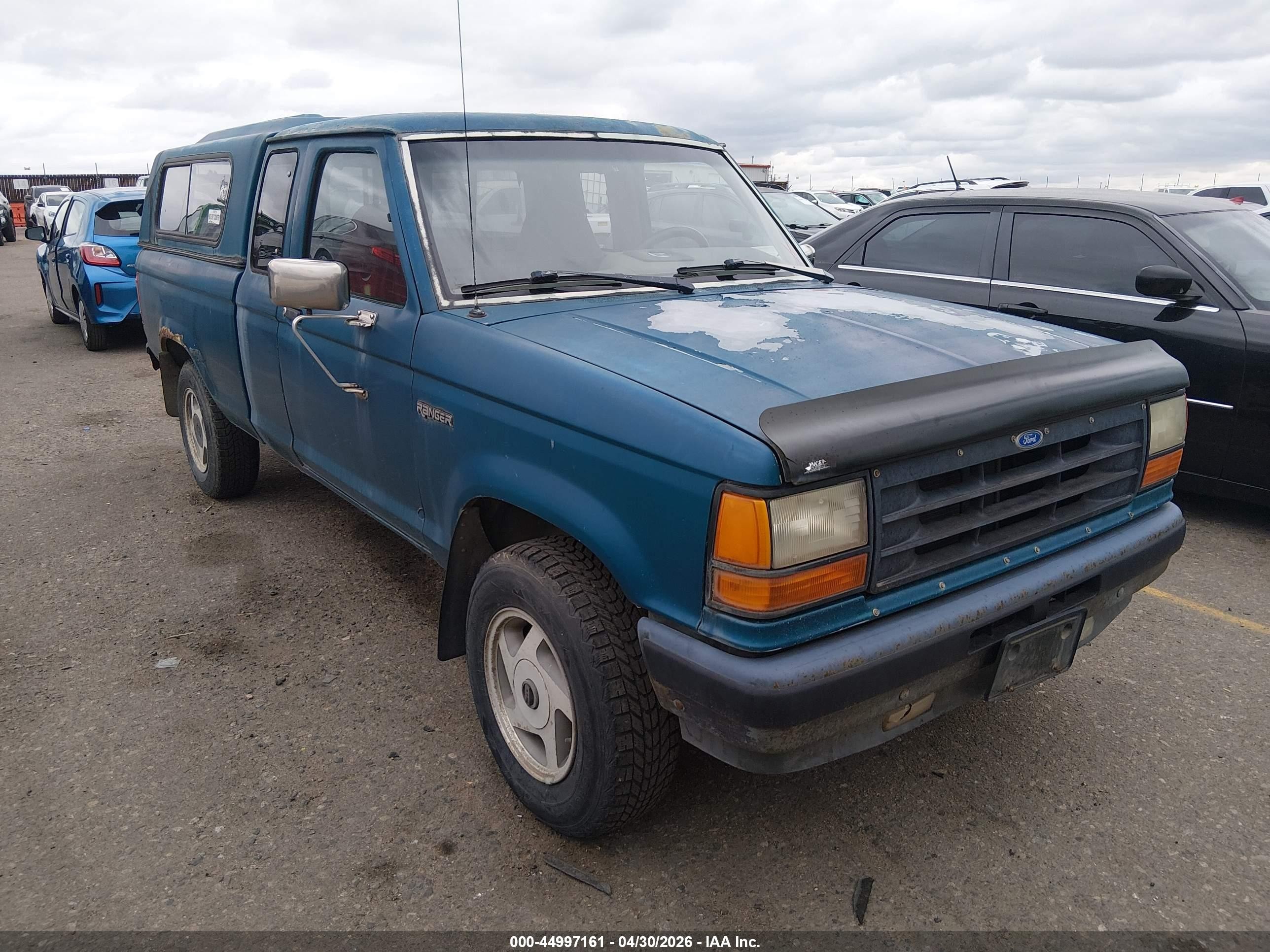 1992 Ford Ranger Super Cab Синий vin: 1FTCR15X7NPA95136