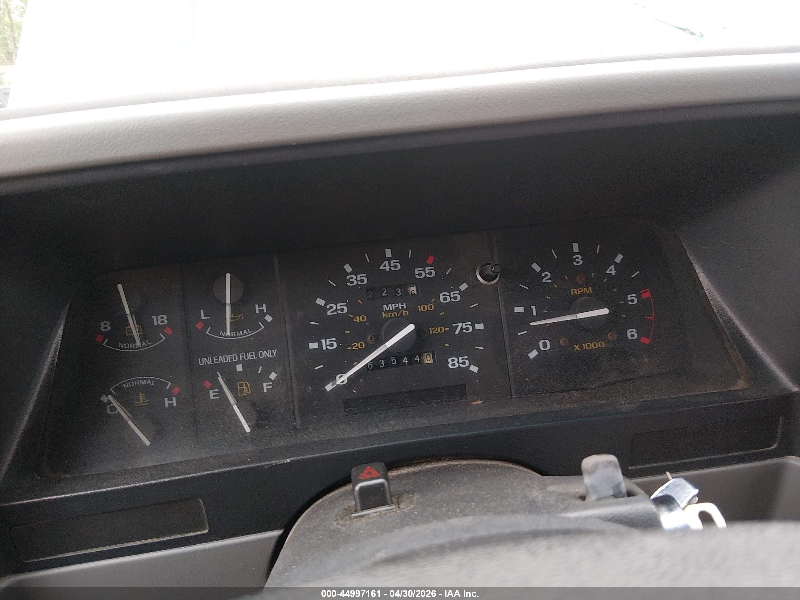 1992 Ford Ranger Super Cab Синий vin: 1FTCR15X7NPA95136
