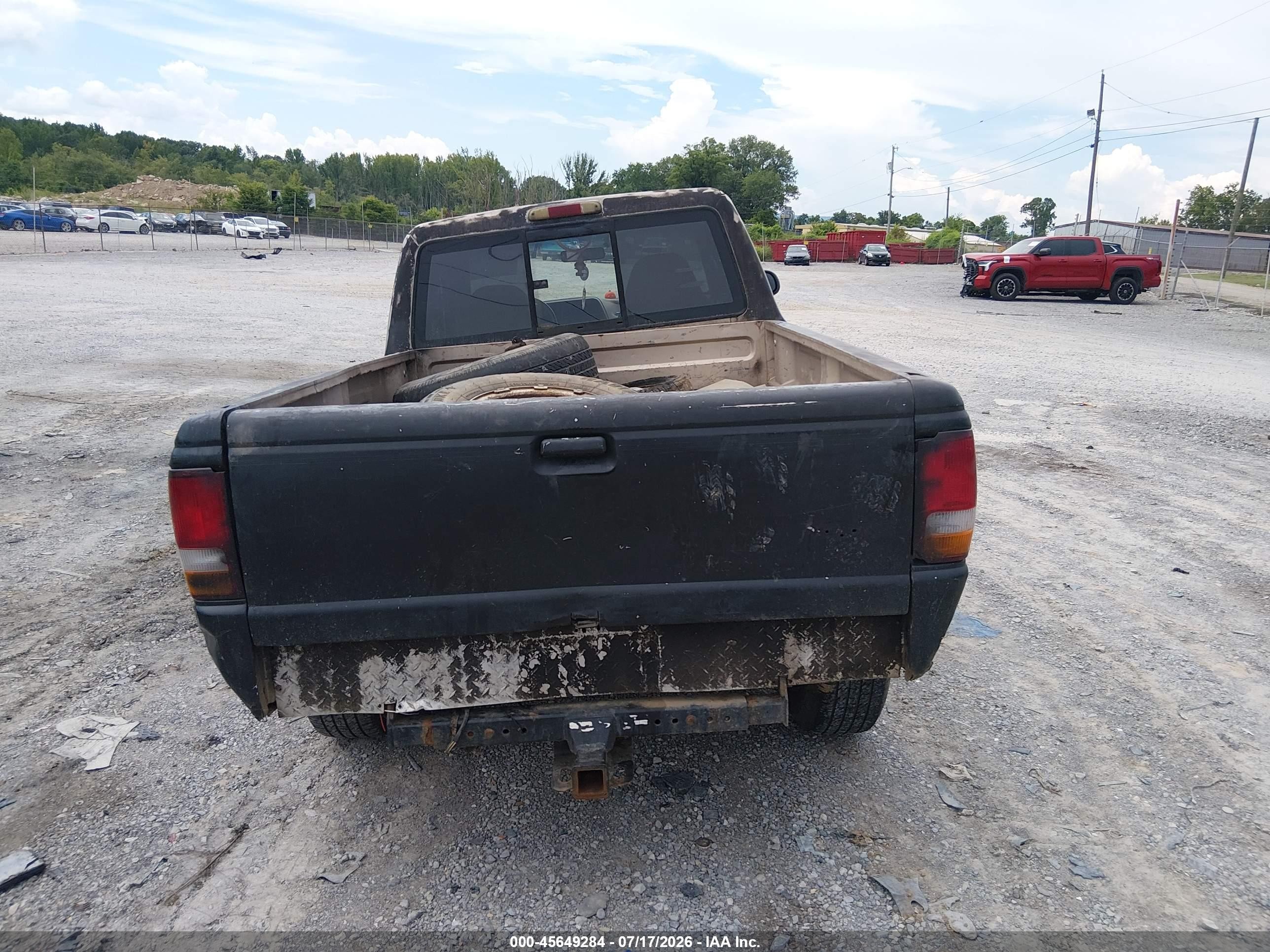 1993 Ford Ranger Super Cab Black vin: 1FTCR15X7PTA64415