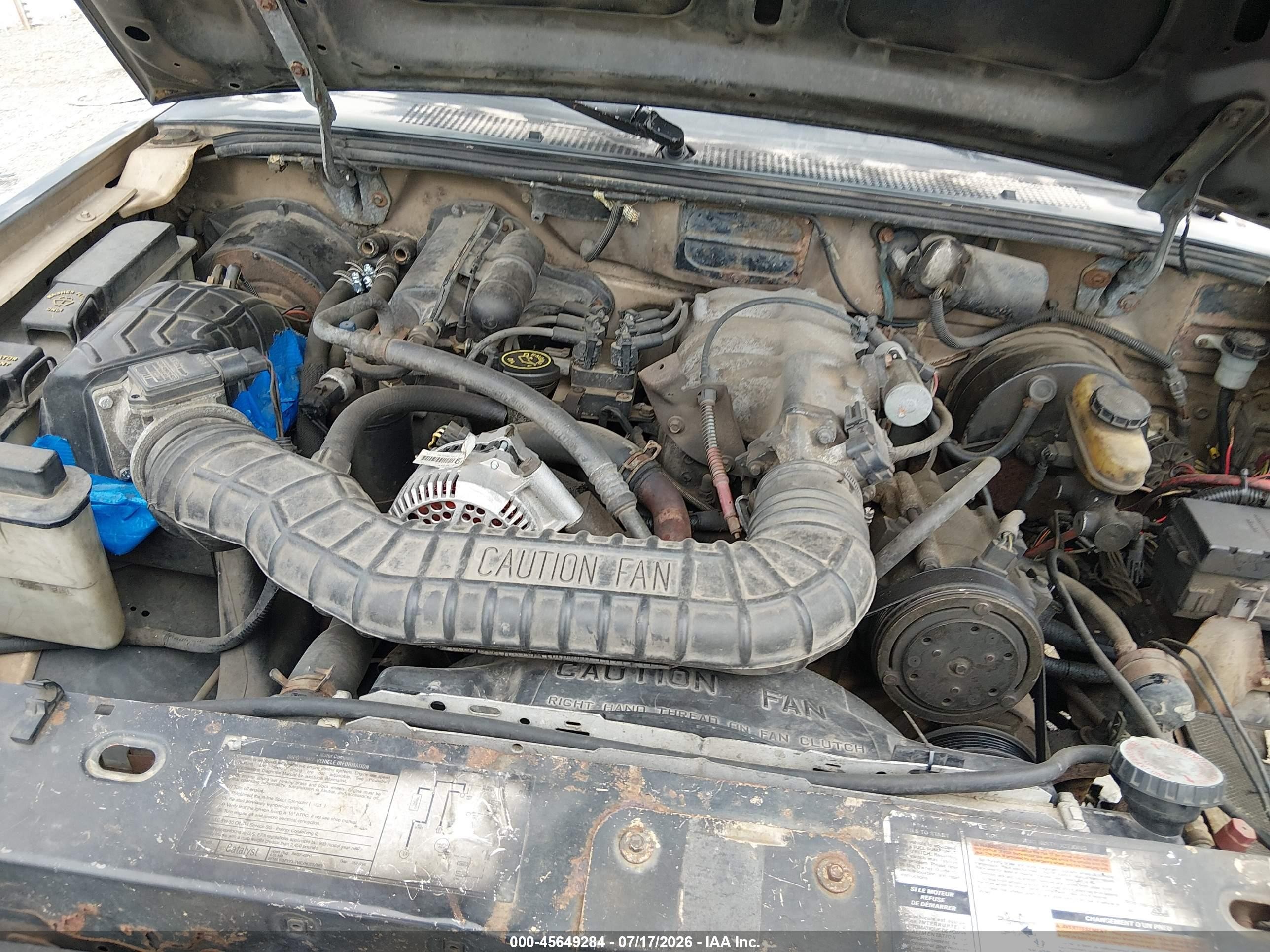 1993 Ford Ranger Super Cab Black vin: 1FTCR15X7PTA64415