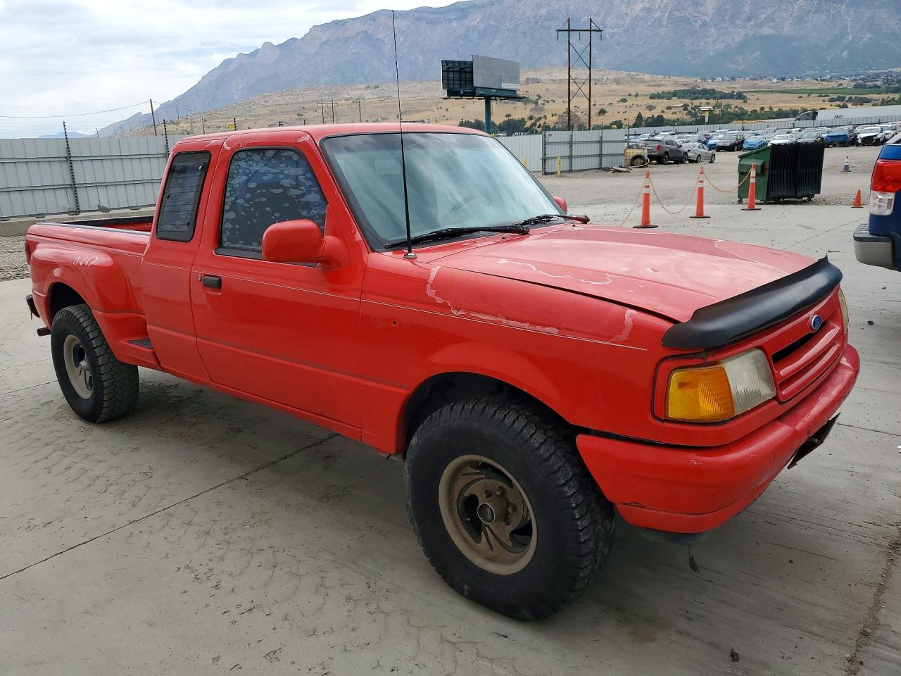 1994 Ford Ranger Super Cab Red vin: 1FTCR15X7RPA42135