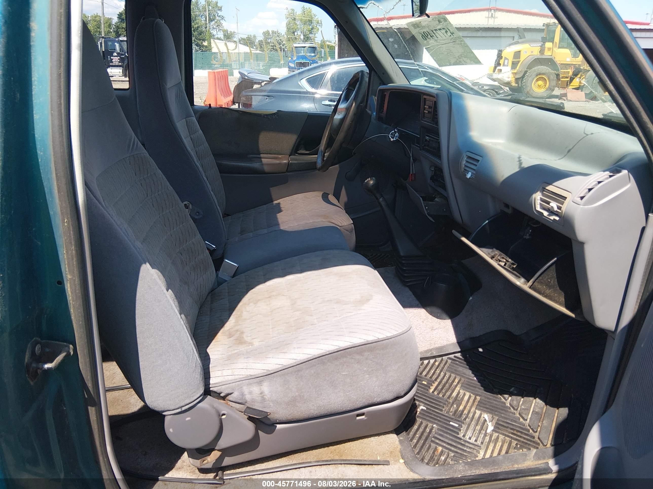 1994 Ford Ranger Super Cab Light Blue vin: 1FTCR15X7RTA33507