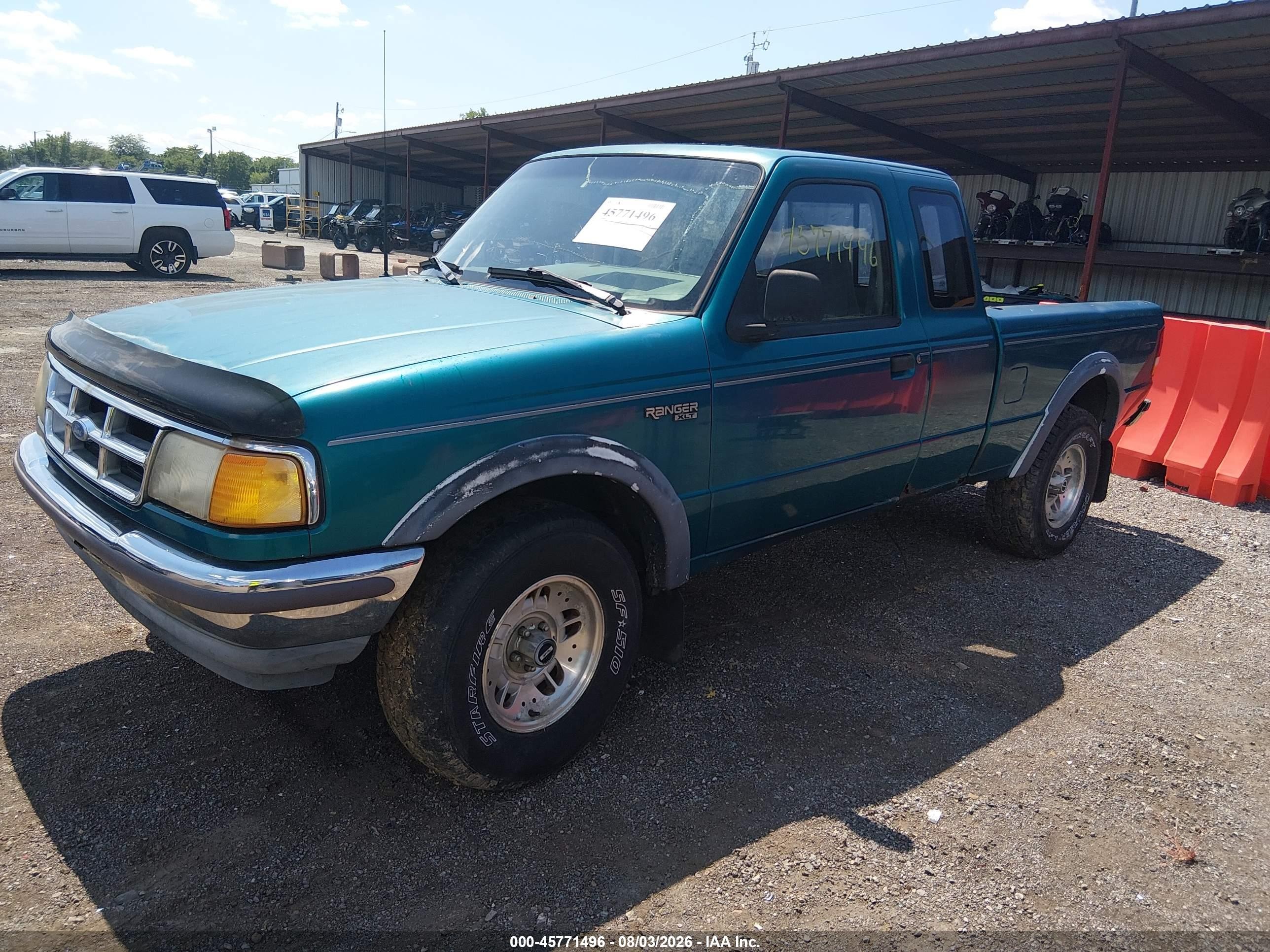 1994 Ford Ranger Super Cab Light Blue vin: 1FTCR15X7RTA33507