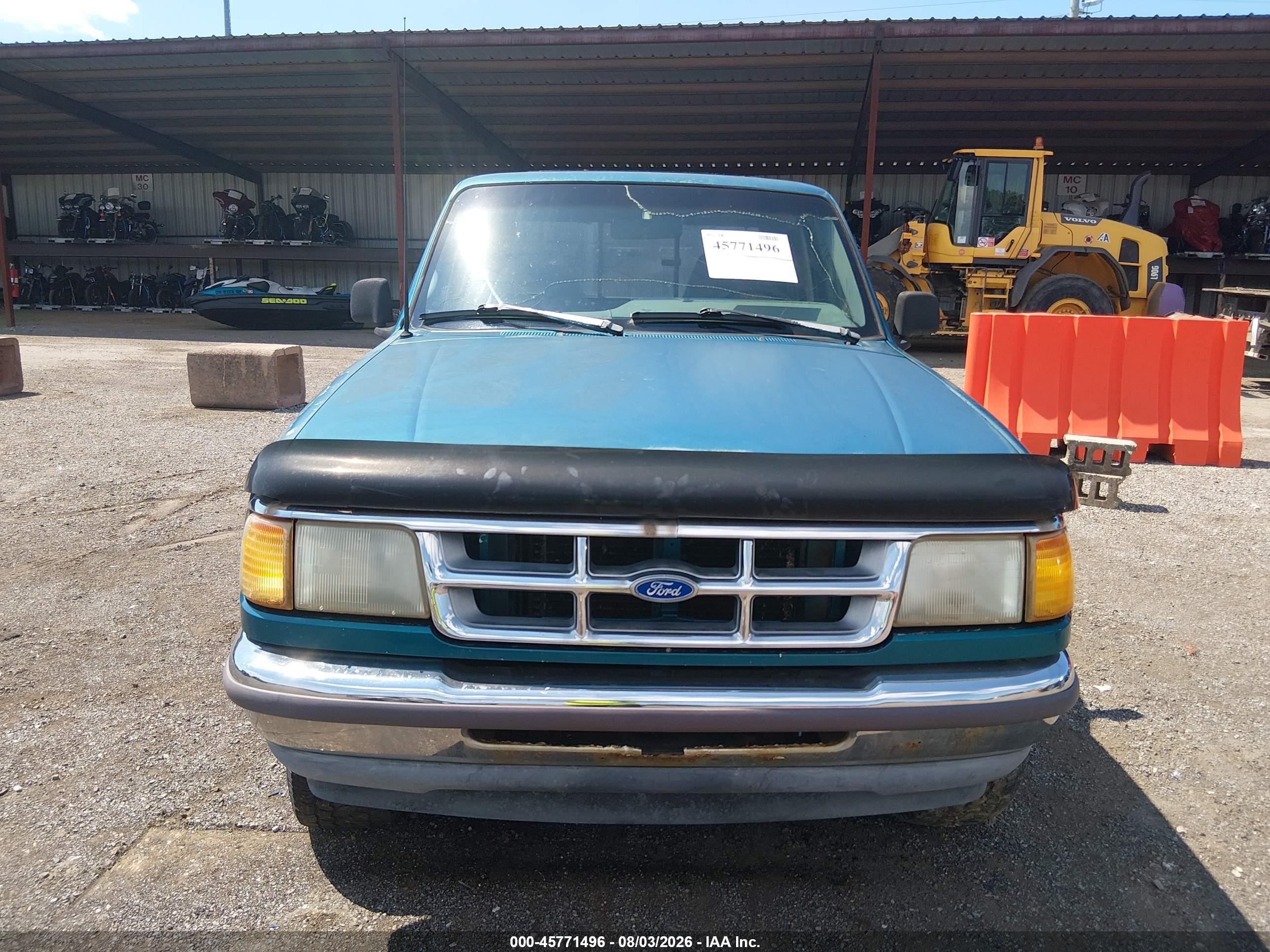 1994 Ford Ranger Super Cab Light Blue vin: 1FTCR15X7RTA33507