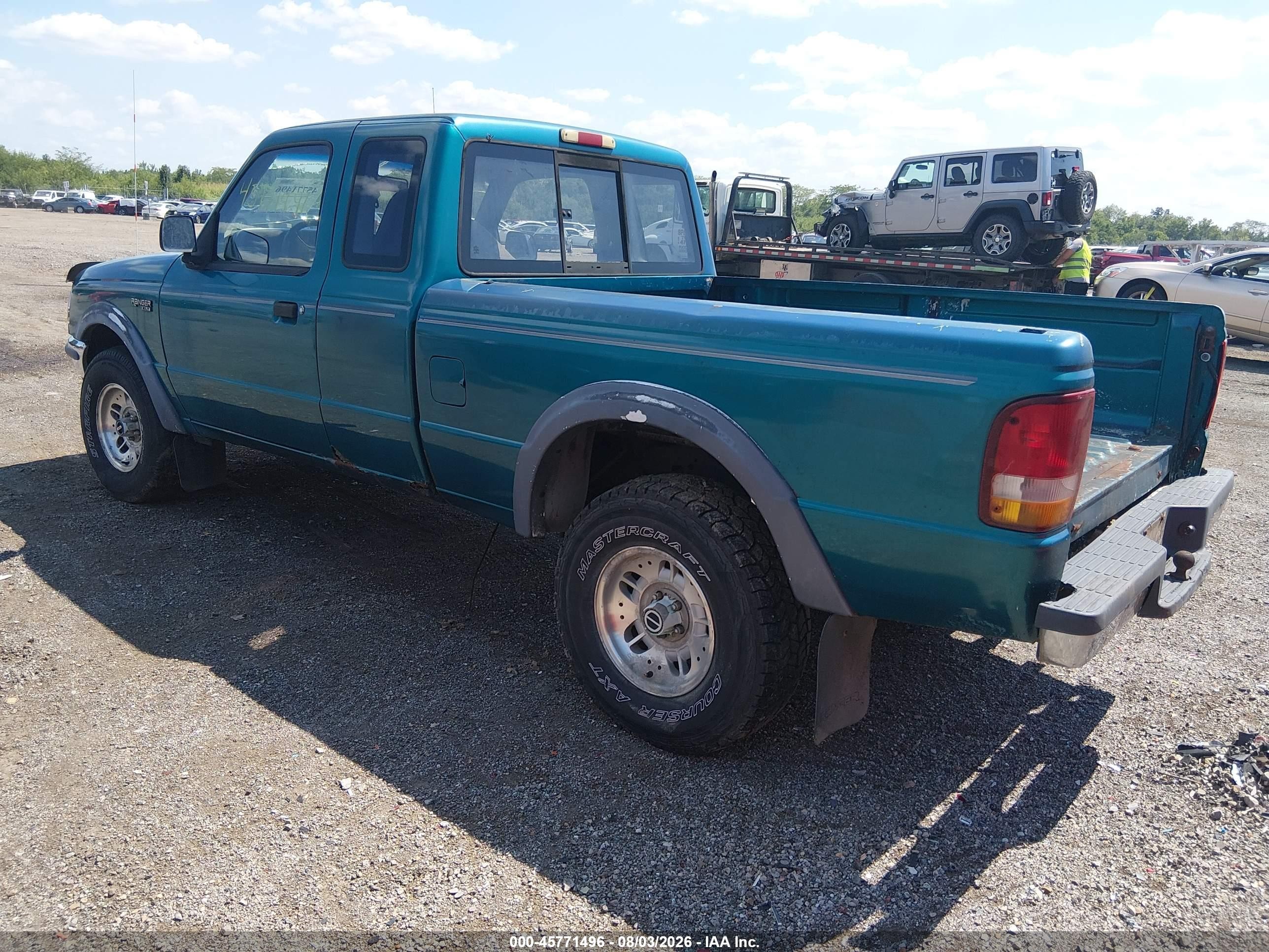 1994 Ford Ranger Super Cab Light Blue vin: 1FTCR15X7RTA33507