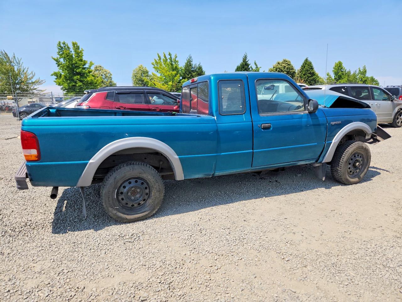 1997 Ford Ranger Super Cab Green vin: 1FTCR15X7VPA10781