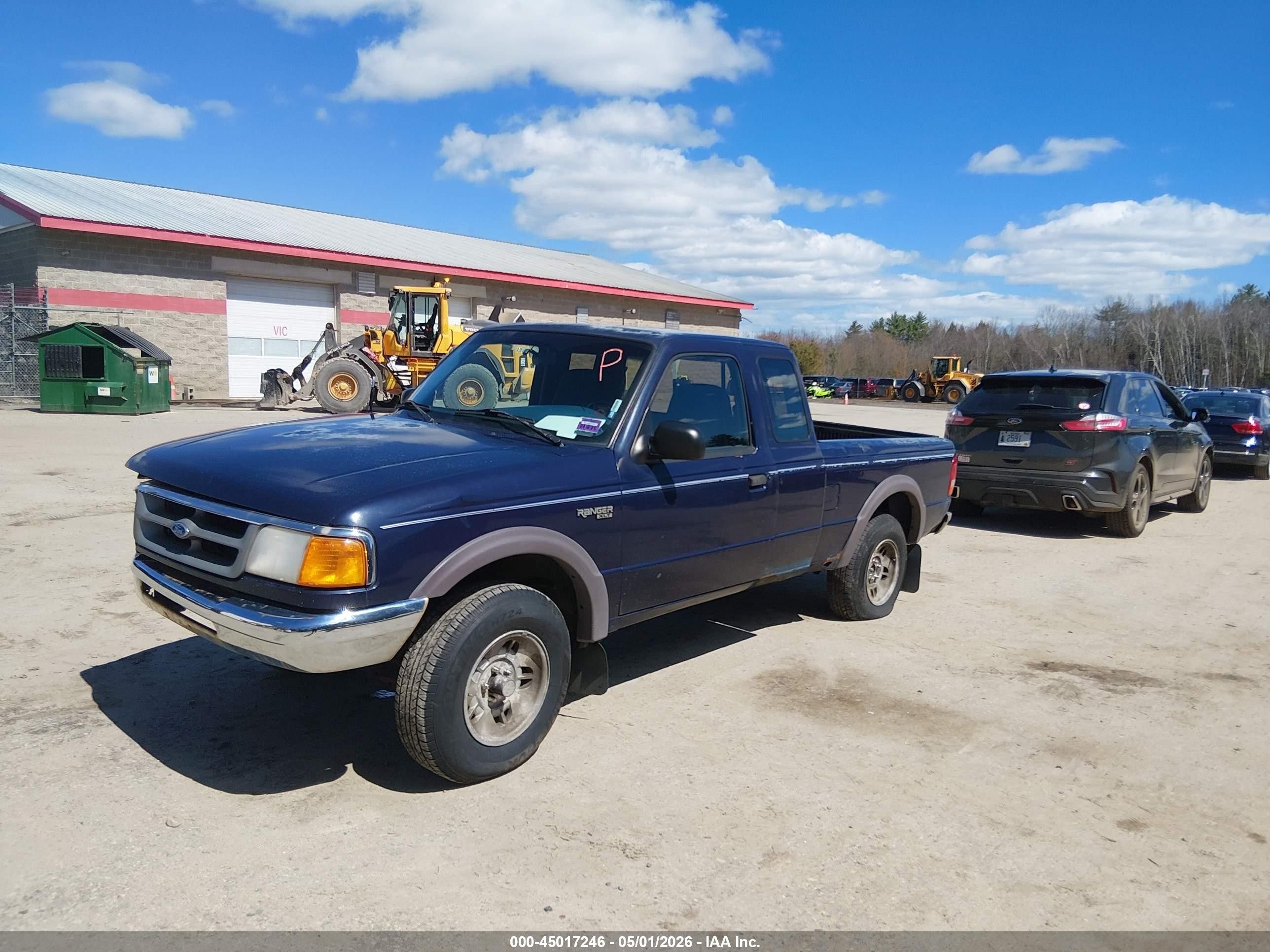 1997 Ford Ranger Splash/stx/xlt Blue vin: 1FTCR15X7VPA49497