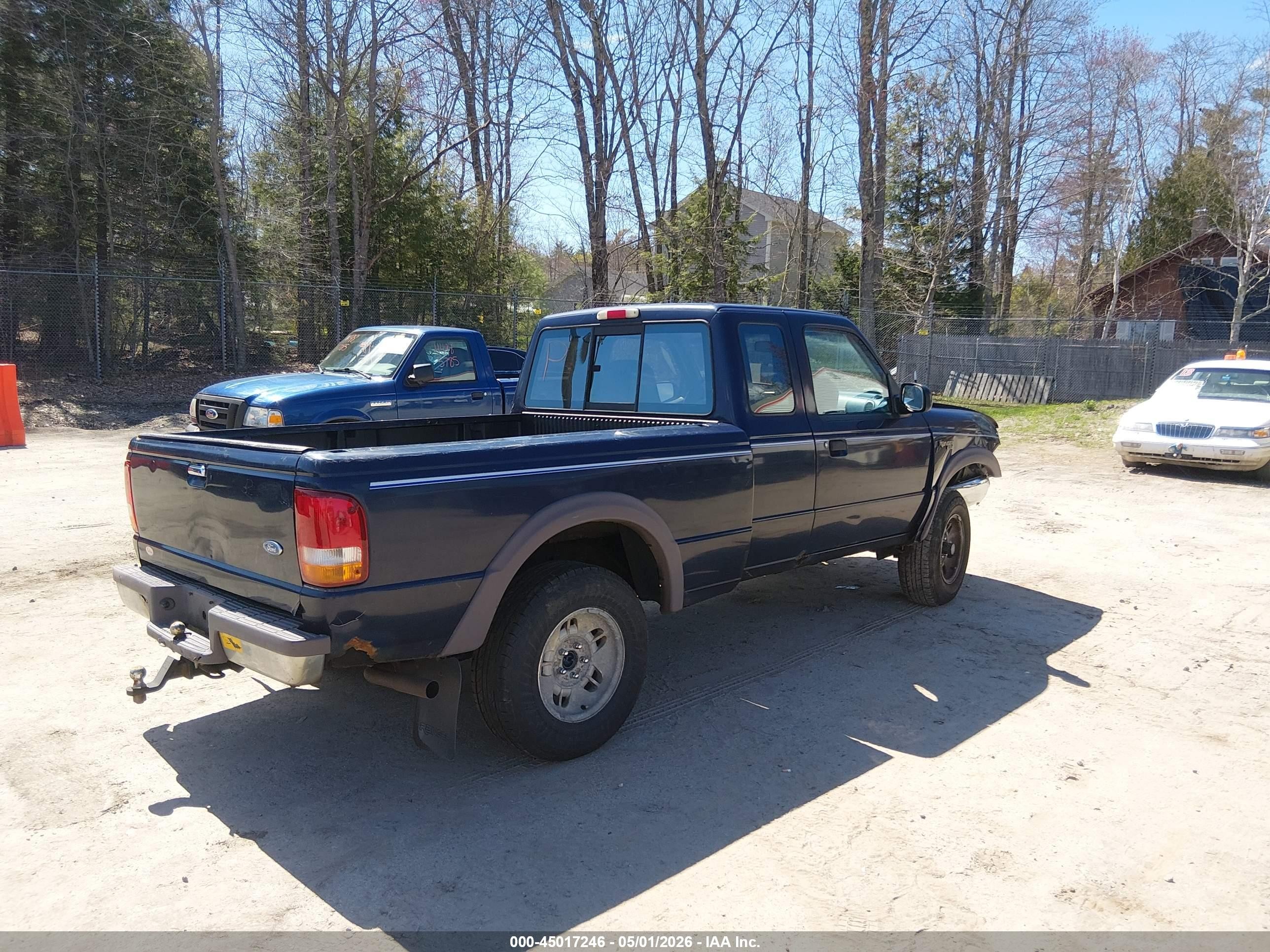 1997 Ford Ranger Splash/stx/xlt Blue vin: 1FTCR15X7VPA49497