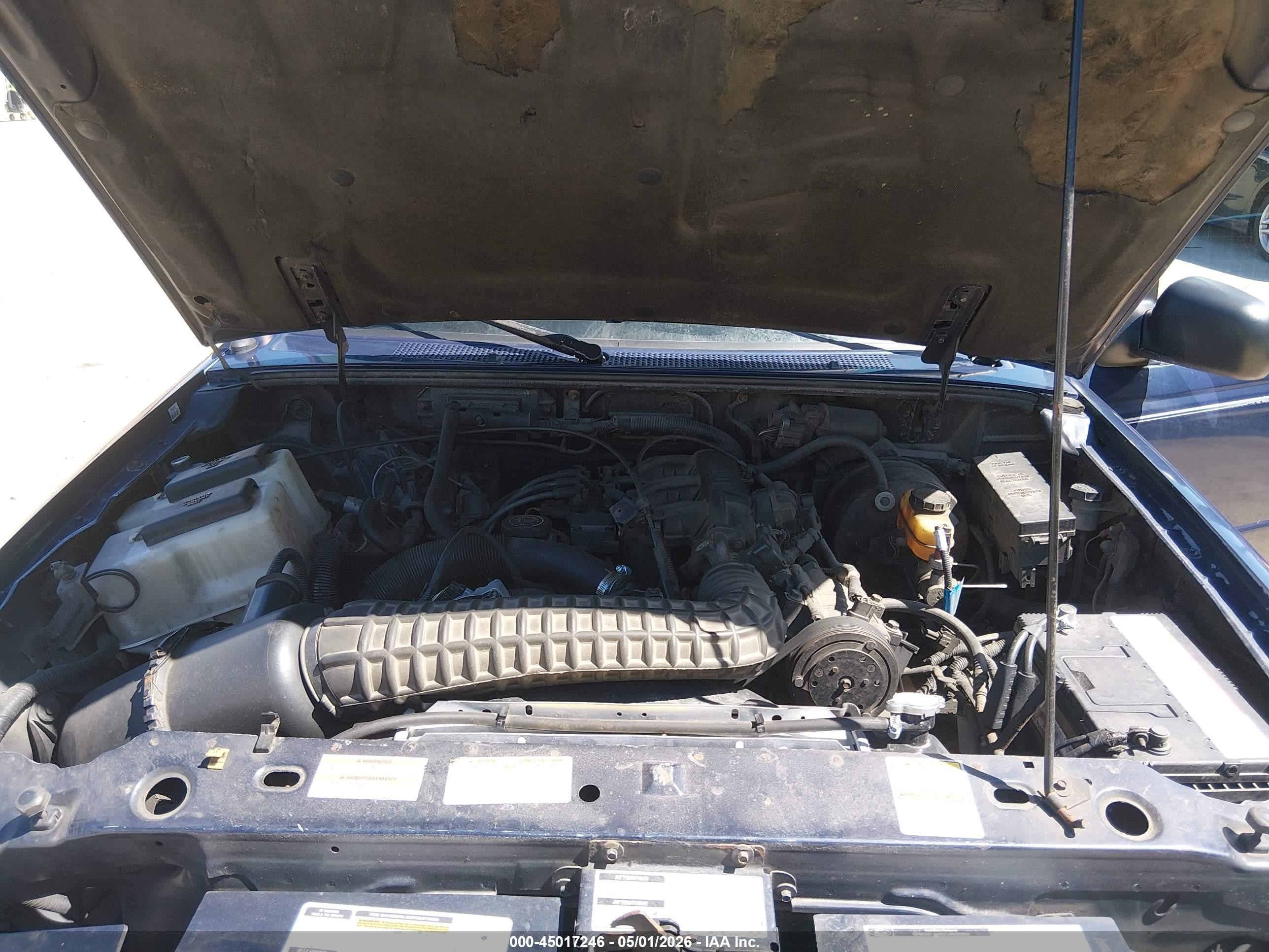 1997 Ford Ranger Splash/stx/xlt Blue vin: 1FTCR15X7VPA49497