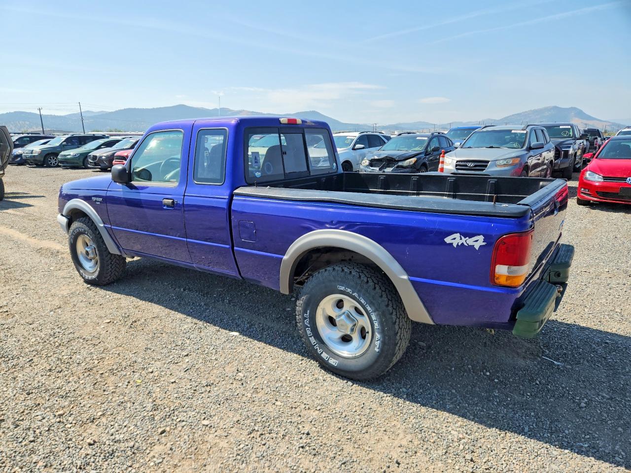 1995 Ford Ranger Super Cab Фиолетовый vin: 1FTCR15X9SPA40053