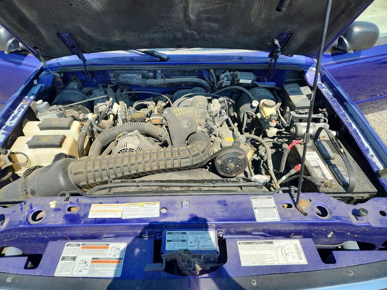 1995 Ford Ranger Super Cab Фиолетовый vin: 1FTCR15X9SPA40053