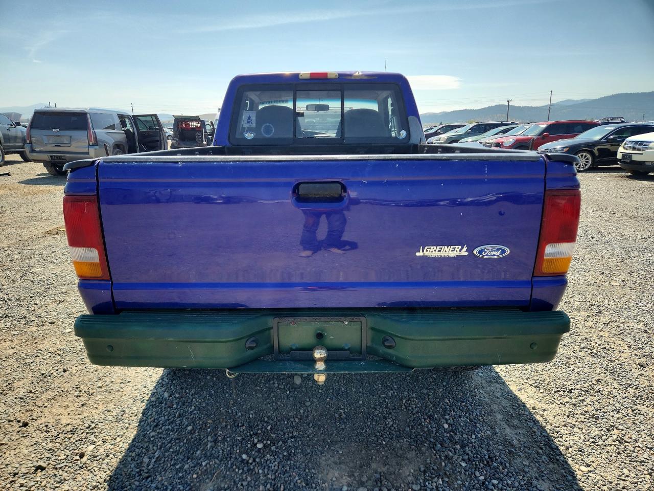 1995 Ford Ranger Super Cab Фиолетовый vin: 1FTCR15X9SPA40053