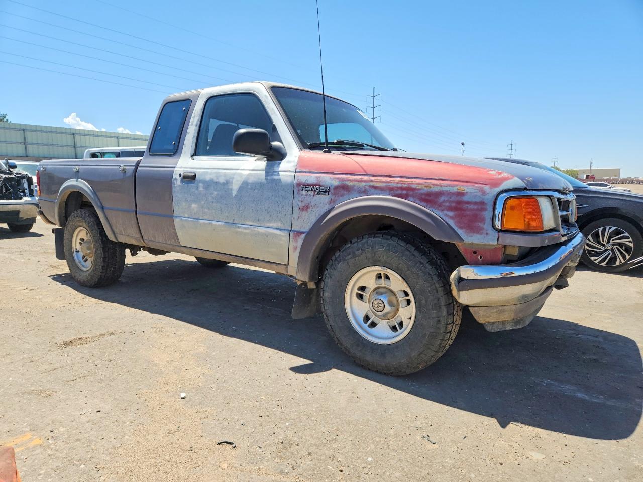 1996 Ford Ranger Super Cab Gray vin: 1FTCR15X9TPA56738