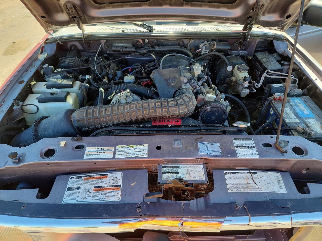 1996 Ford Ranger Super Cab Gray vin: 1FTCR15X9TPA56738