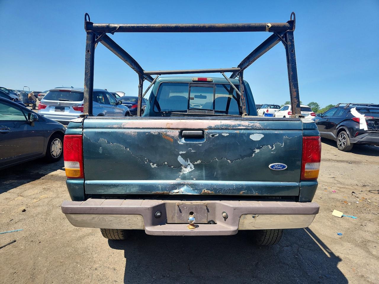 1997 Ford Ranger Super Cab Зеленый vin: 1FTCR15X9VTA12166