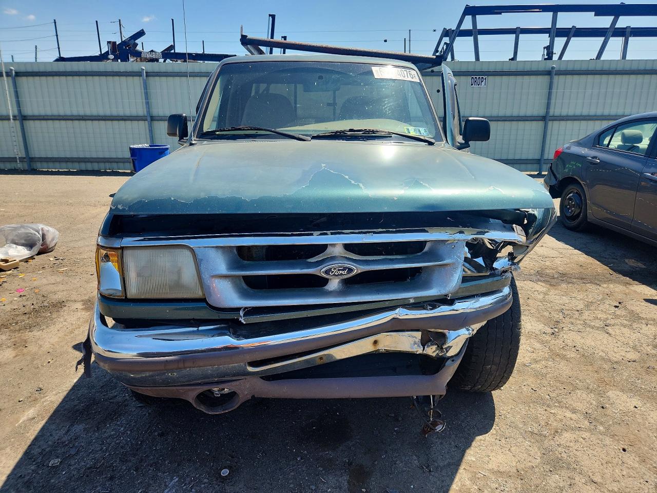 1997 Ford Ranger Super Cab Зеленый vin: 1FTCR15X9VTA12166