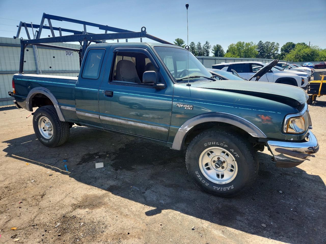 1997 Ford Ranger Super Cab Зеленый vin: 1FTCR15X9VTA12166