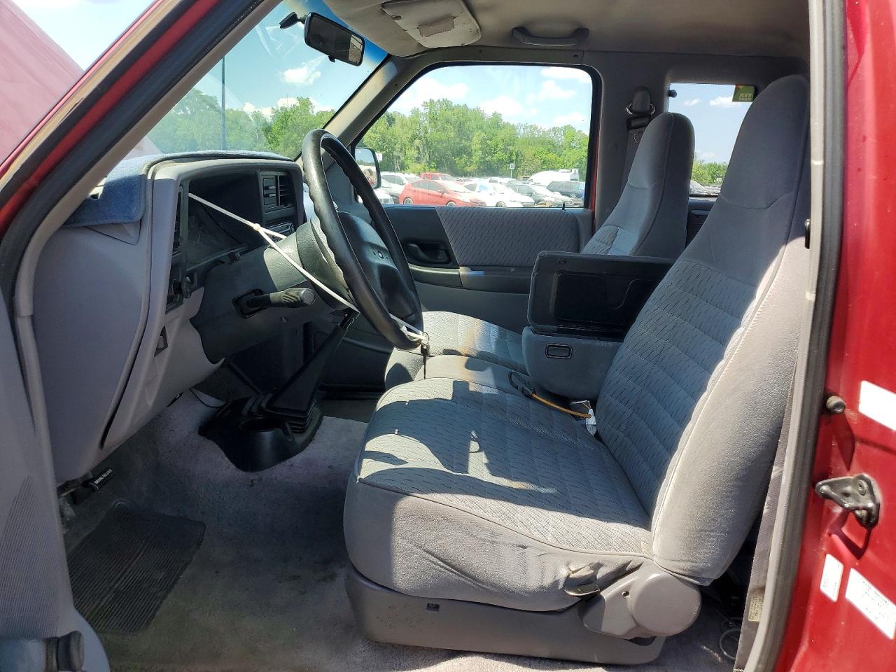 1994 Ford Ranger Super Cab Red vin: 1FTCR15XXRTA81275