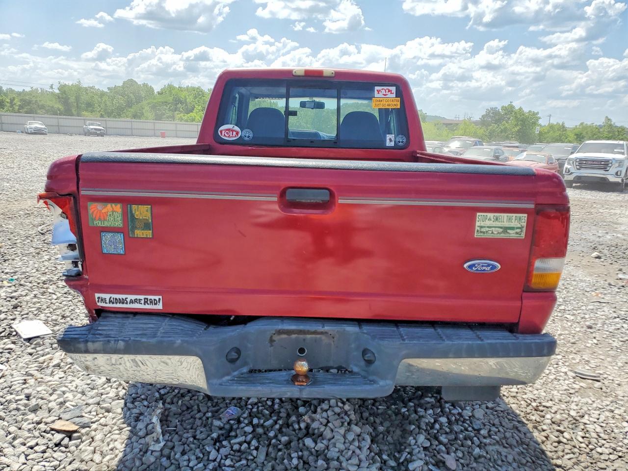 1994 Ford Ranger Super Cab Red vin: 1FTCR15XXRTA81275