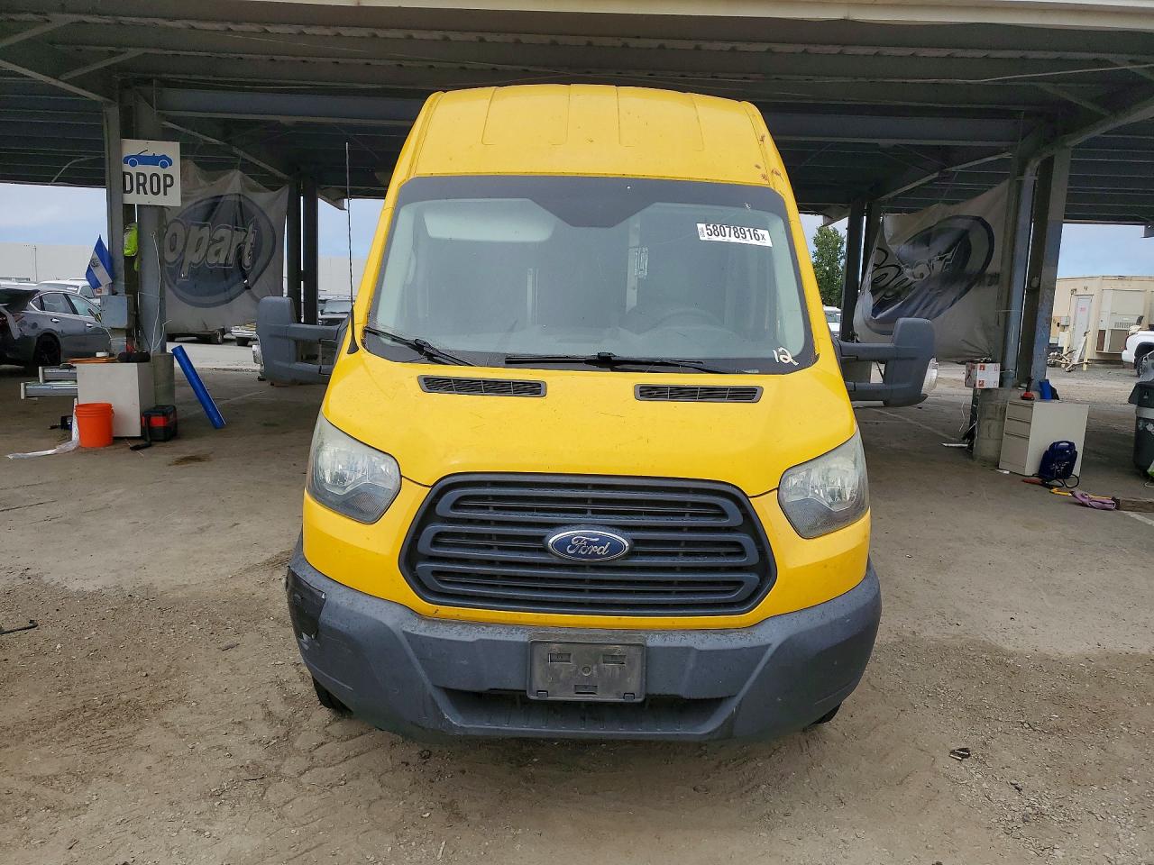 2015 Ford Transit T-250 Yellow vin: 1FTCR3XM1FKA30120