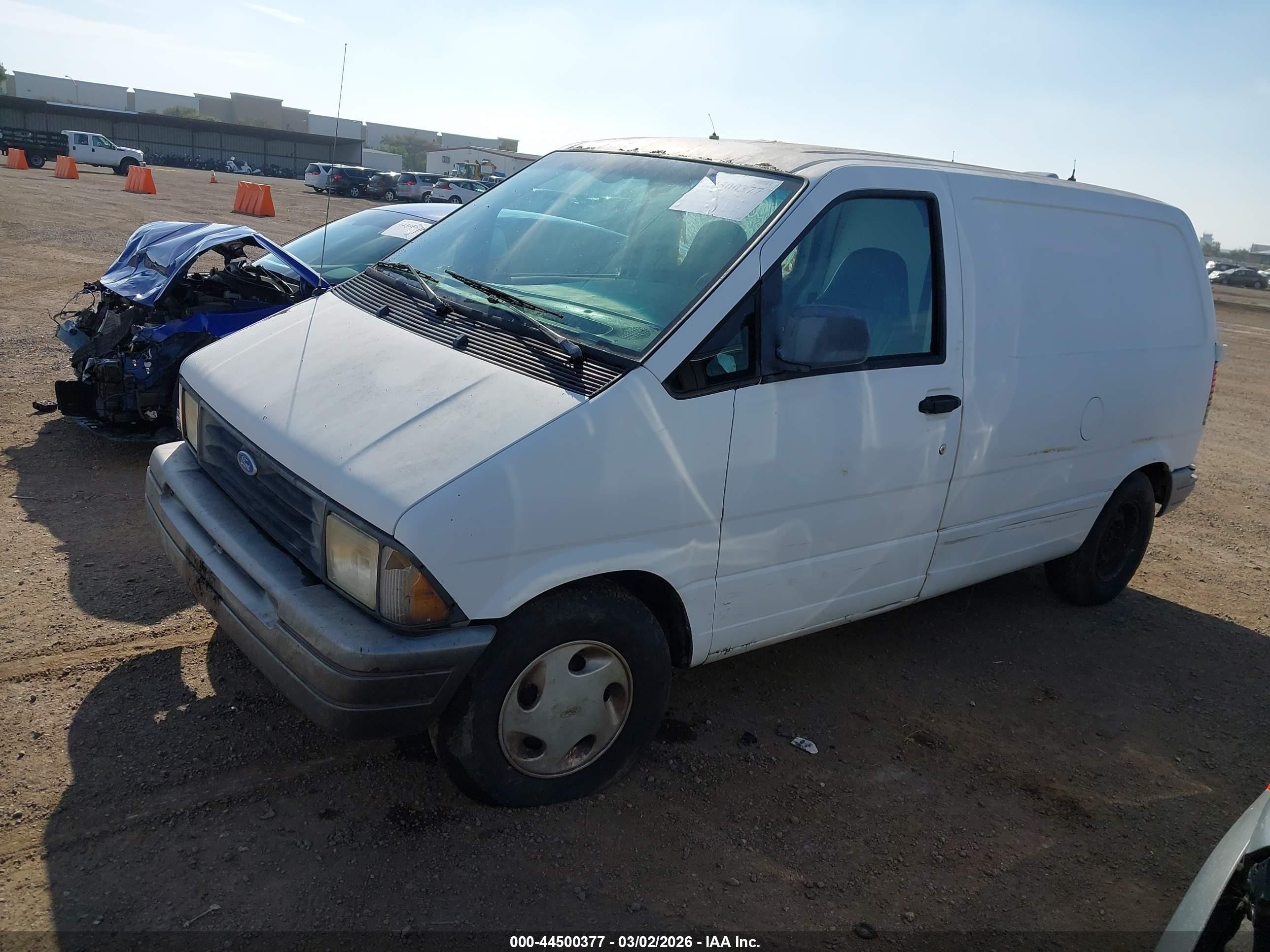 1997 Ford Aerostar Standard White vin: 1FTDA14U4VZB47586