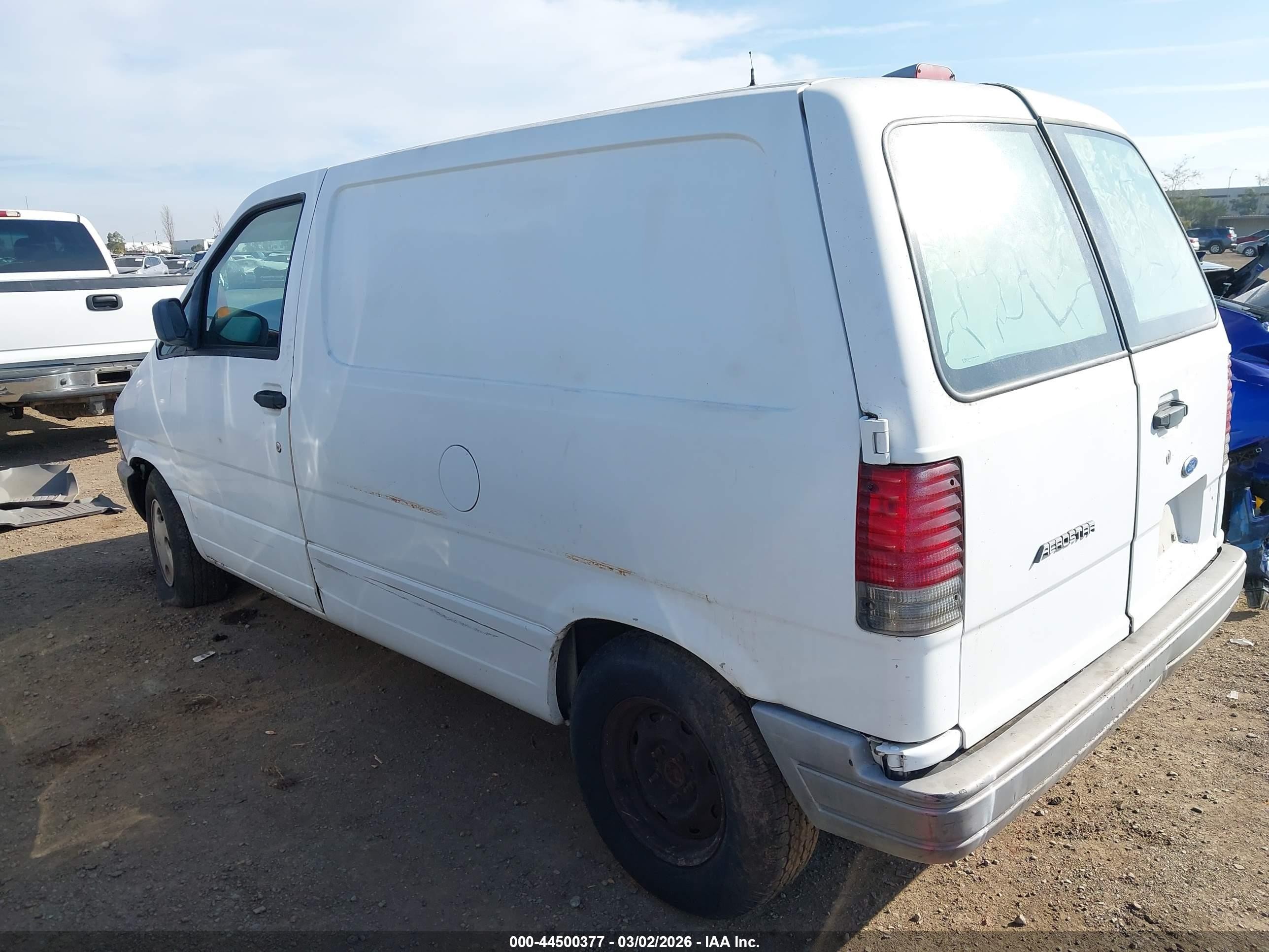 1997 Ford Aerostar Standard White vin: 1FTDA14U4VZB47586