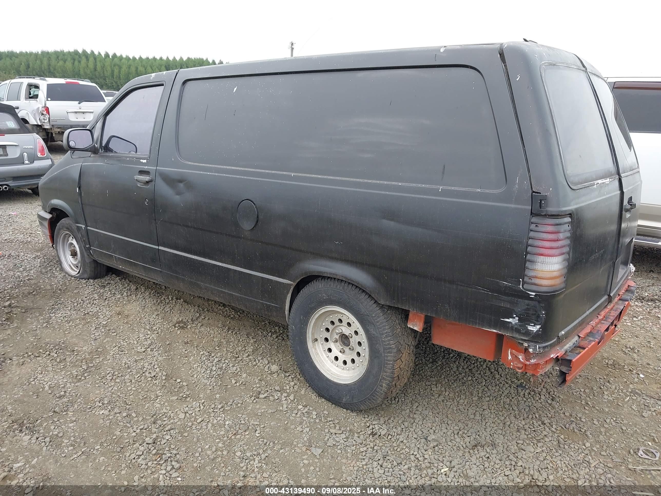 1994 Ford Aerostar   Black vin: 1FTDA34X8RZA47812