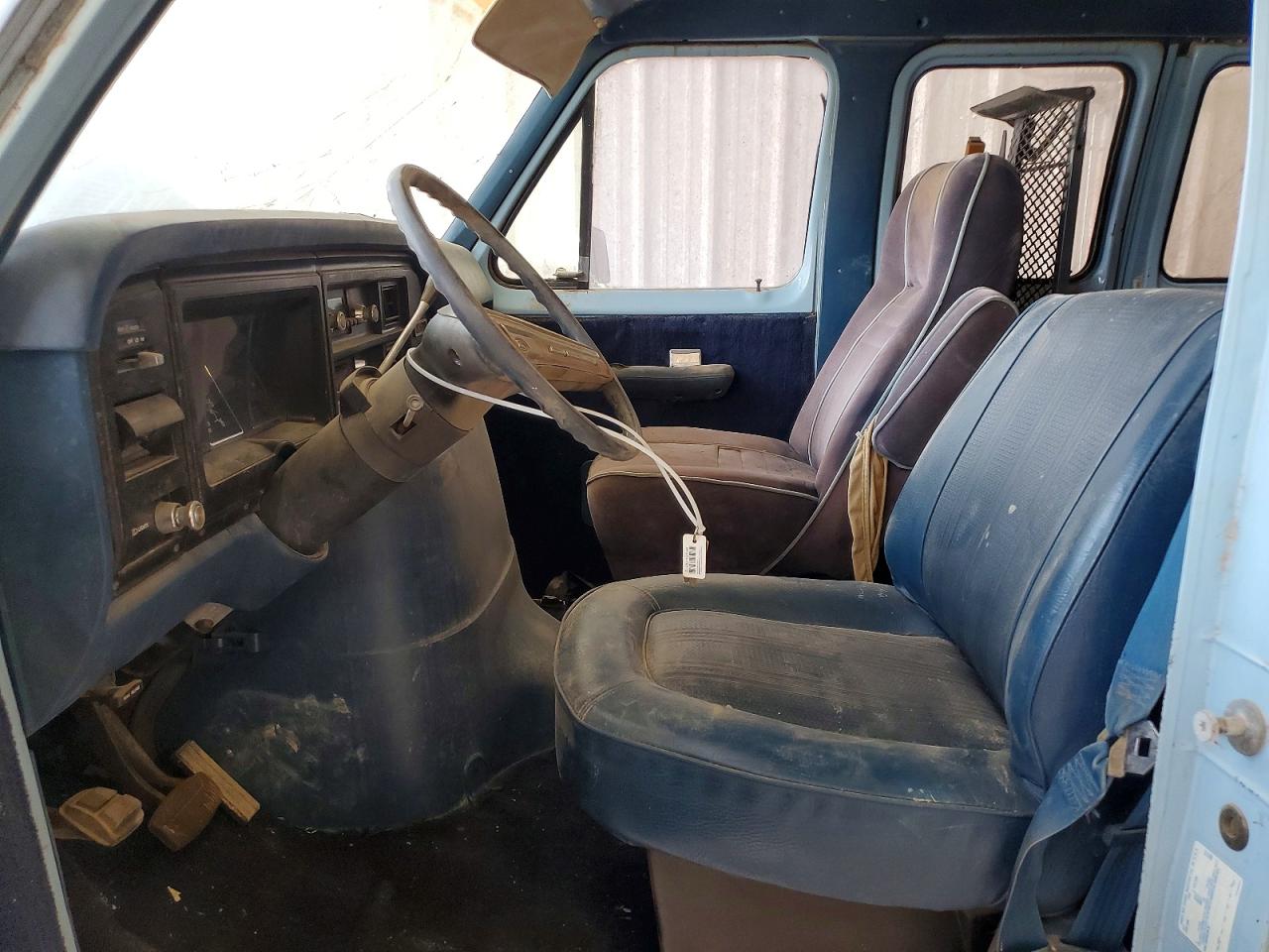 1984 Ford Econoline E150 Van Blue vin: 1FTDE14H8EHA88927