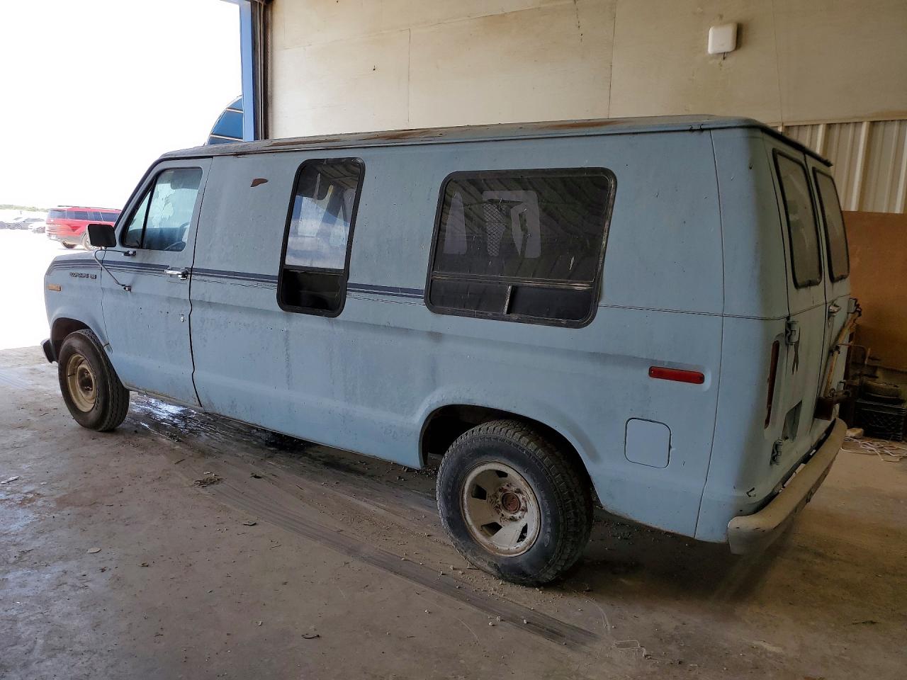 1984 Ford Econoline E150 Van Blue vin: 1FTDE14H8EHA88927