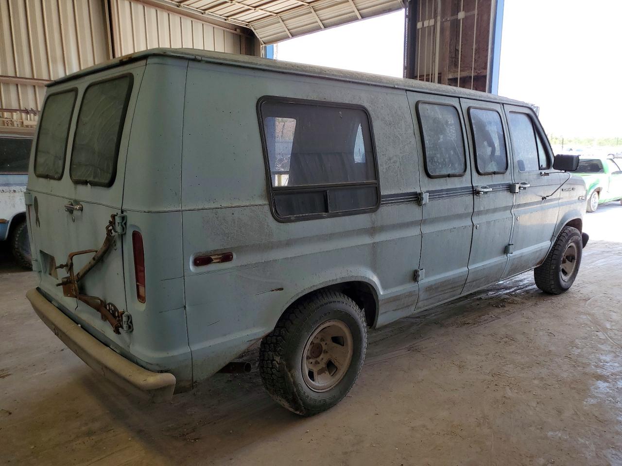 1984 Ford Econoline E150 Van Blue vin: 1FTDE14H8EHA88927