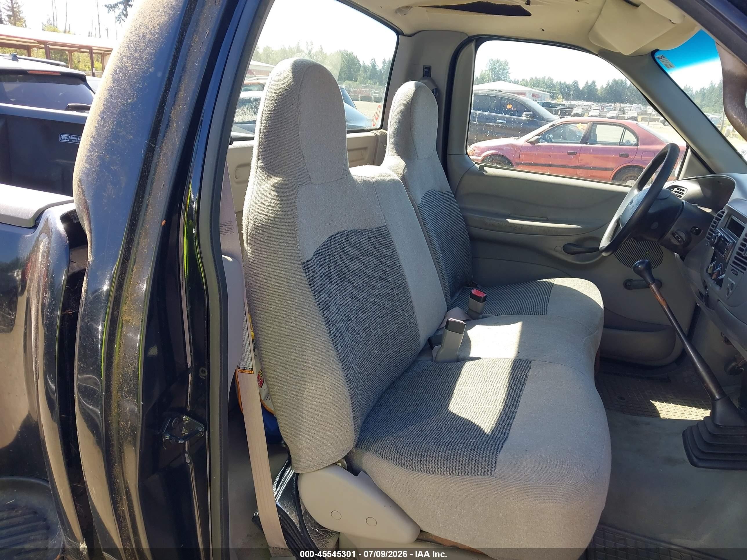 1997 Ford F-150 Xl/xlt Black vin: 1FTDF0726VKA11622