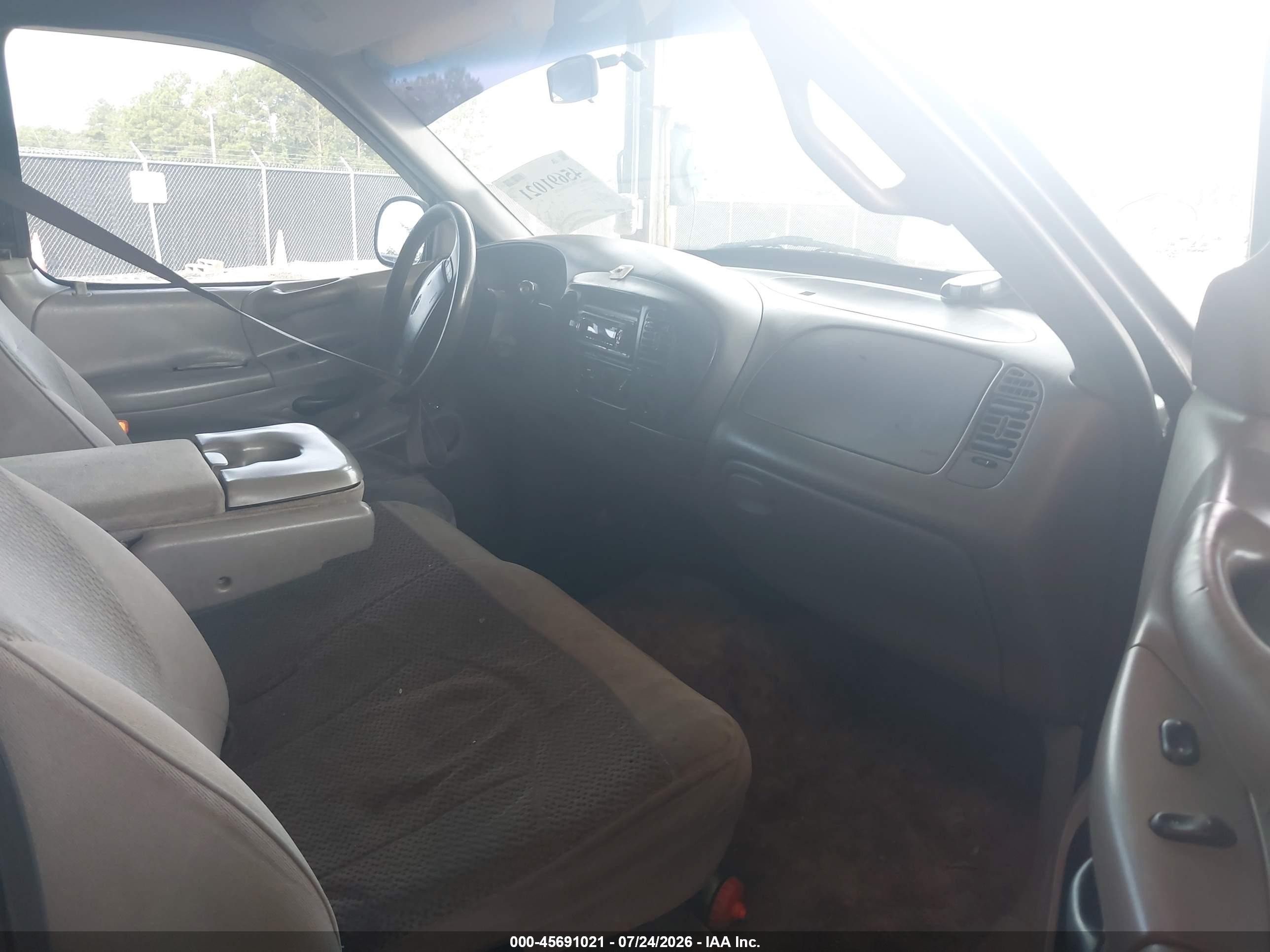 1997 Ford F-150 Lariat/xl/xlt Black vin: 1FTDF07W4VKD18838