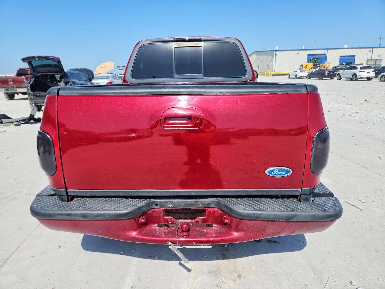 1997 Ford F150 Burgundy vin: 1FTDF07W5VKB73938