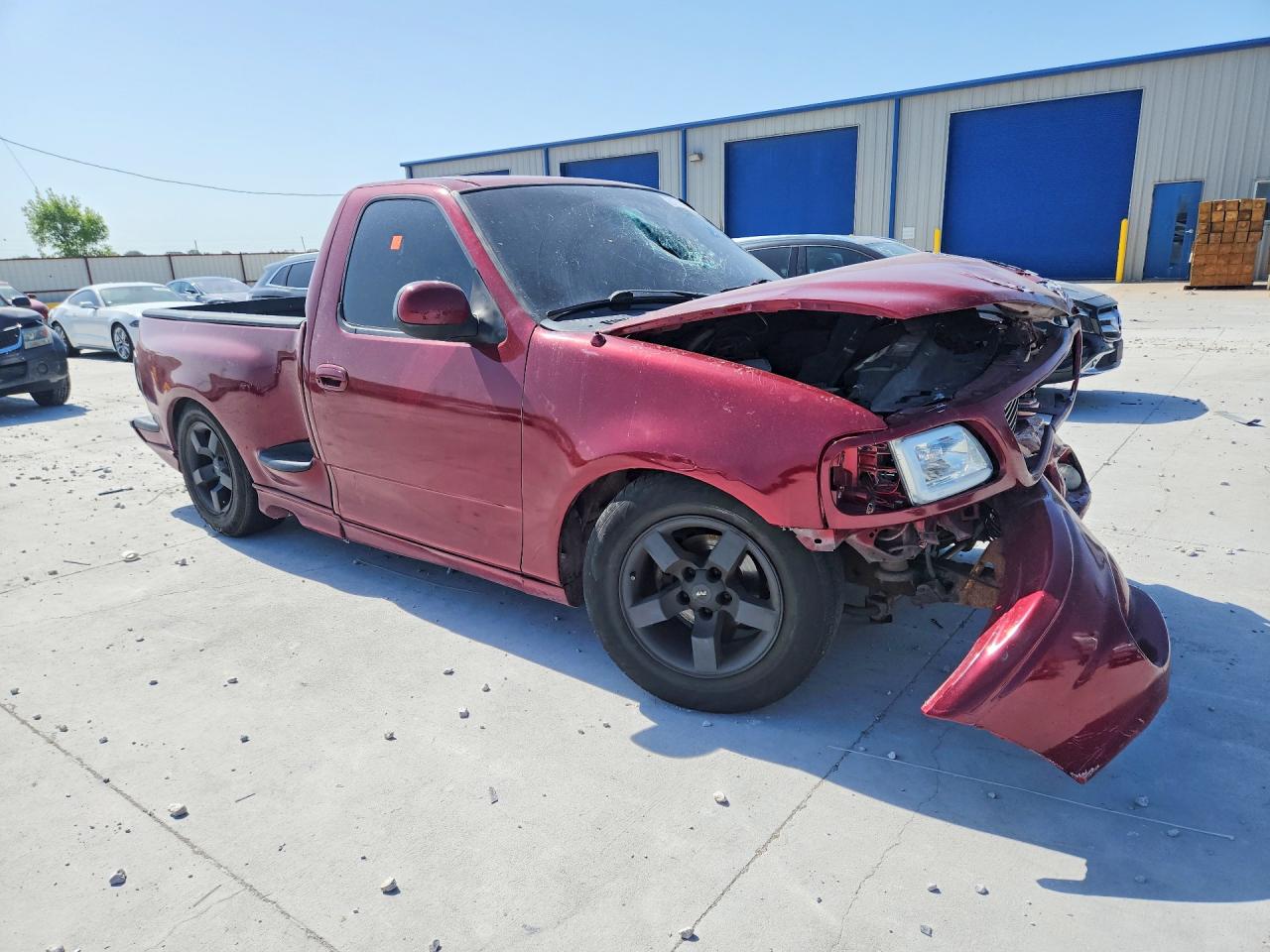 1997 Ford F150 Burgundy vin: 1FTDF07W5VKB73938