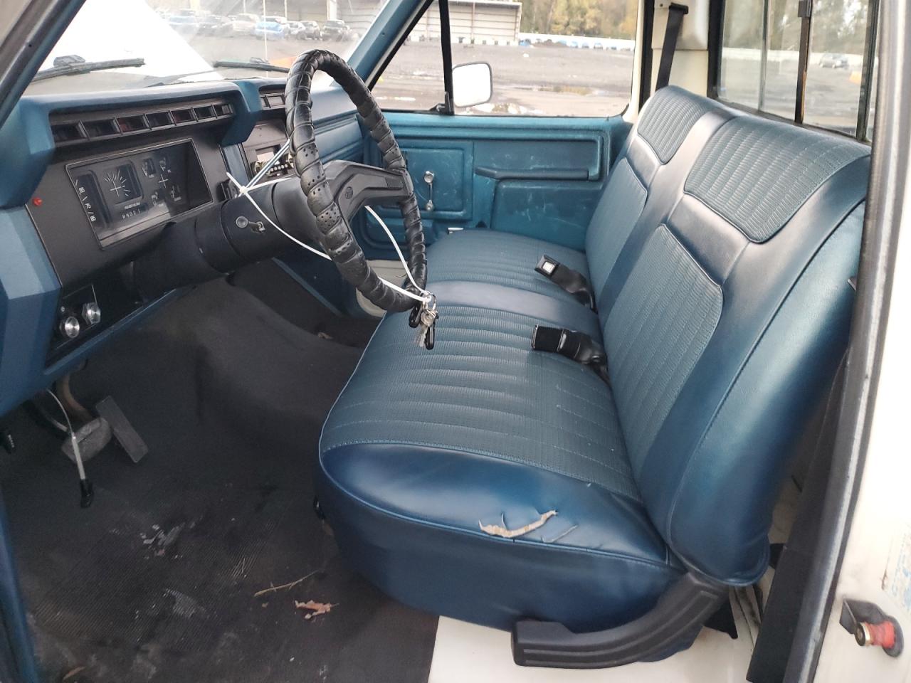 1982 Ford F150 White vin: 1FTDF15E7CRA25357