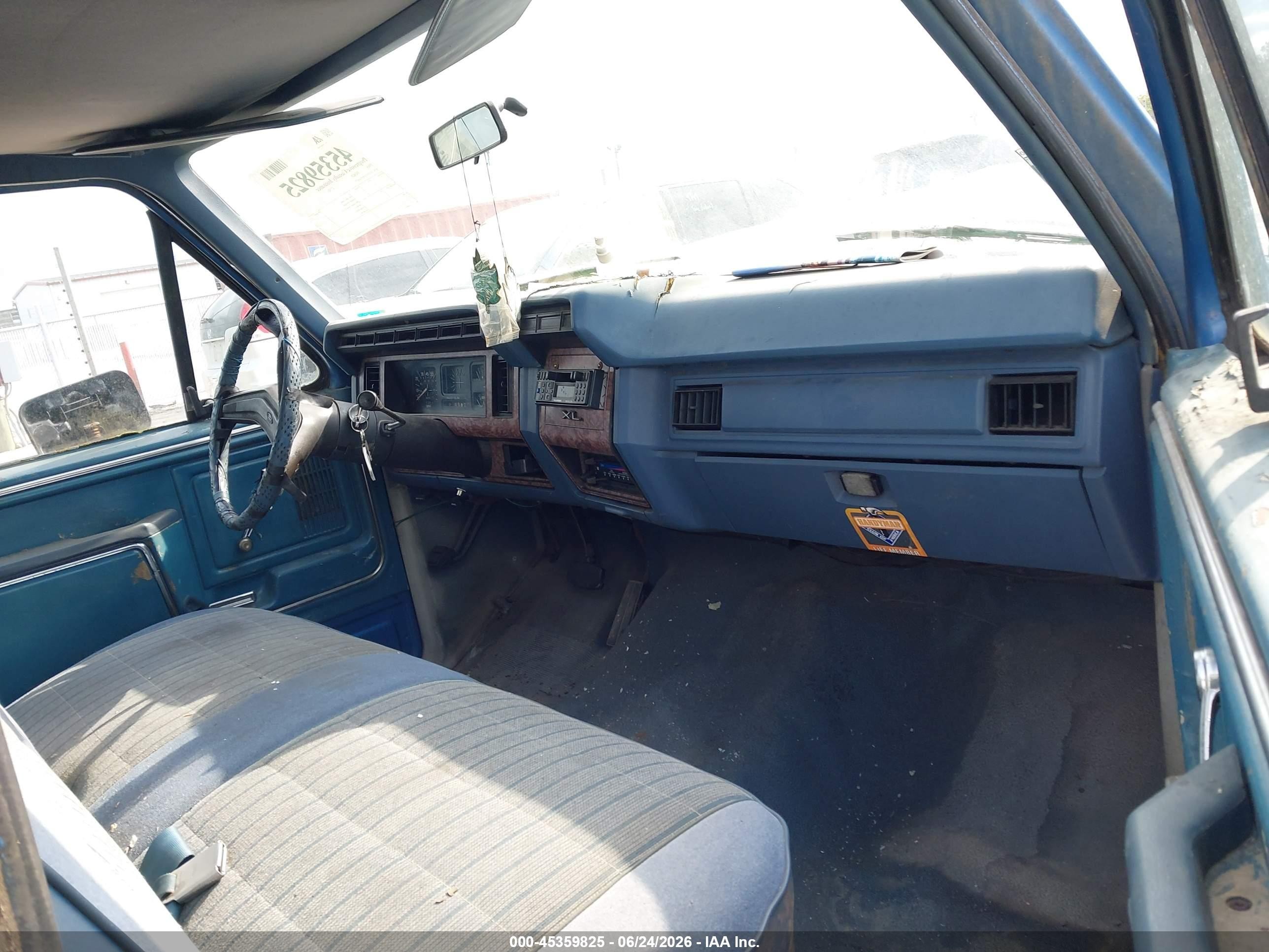 1985 Ford F150   Синий vin: 1FTDF15F9FPA46879