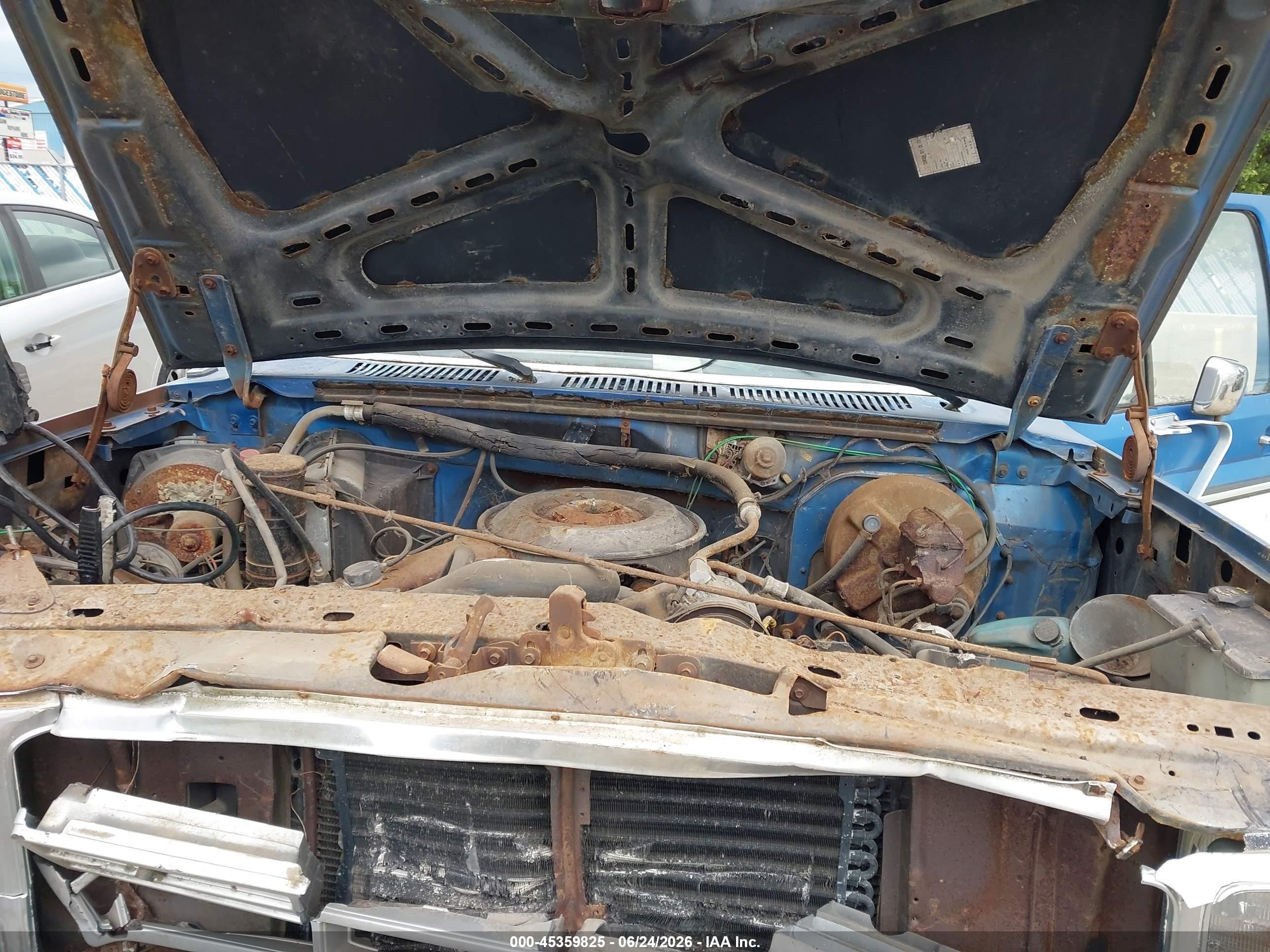 1985 Ford F150   Синий vin: 1FTDF15F9FPA46879