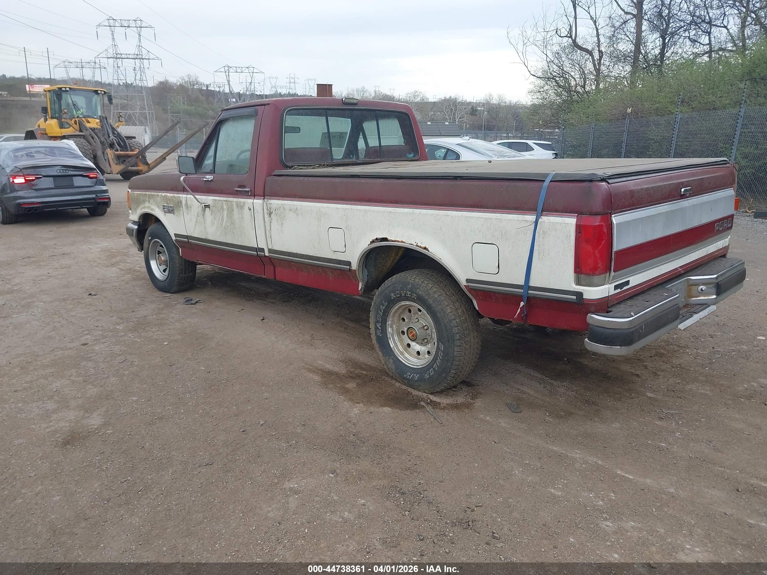 1990 Ford F150   Red vin: 1FTDF15H3LNA00134