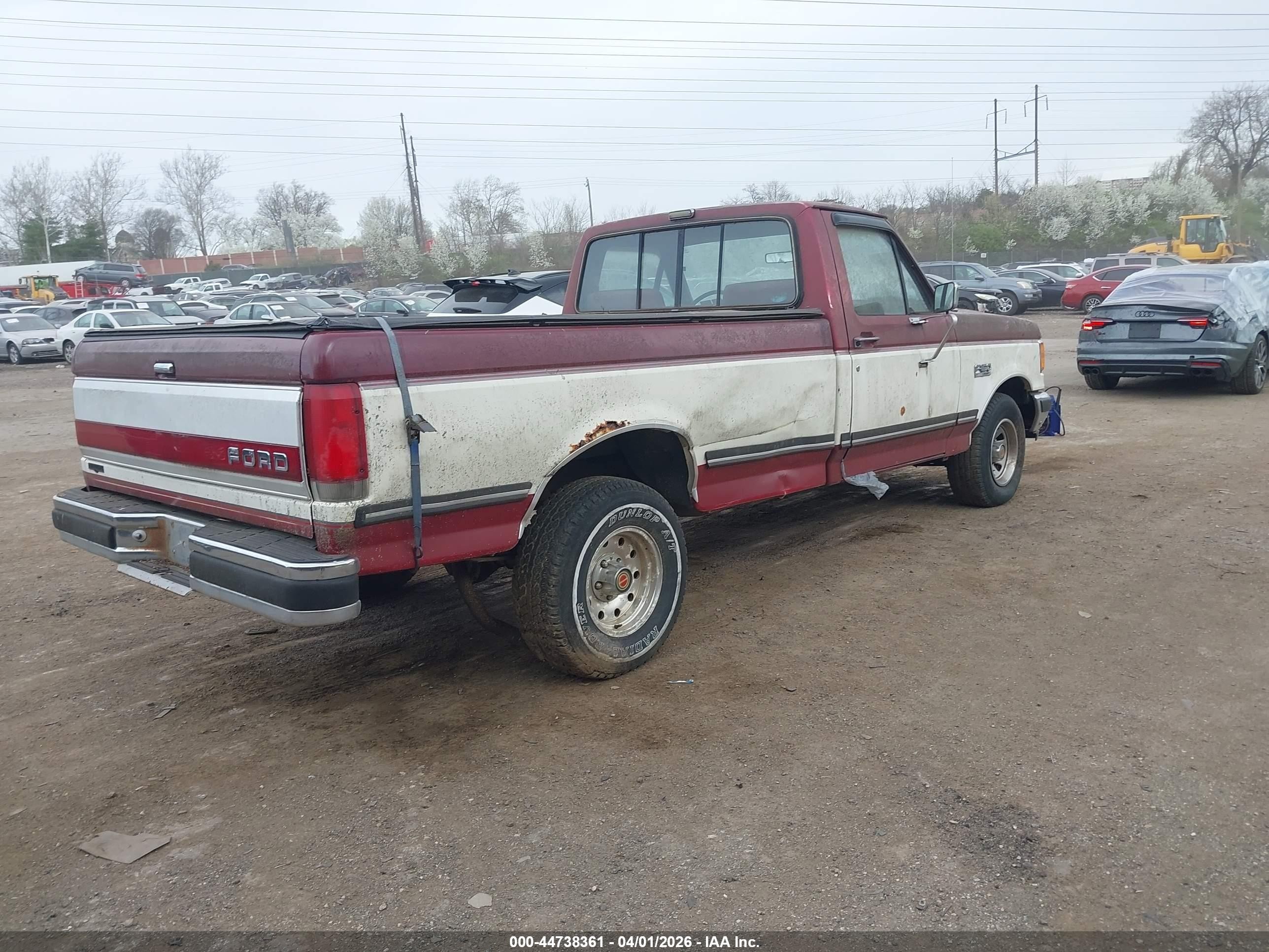 1990 Ford F150   Red vin: 1FTDF15H3LNA00134
