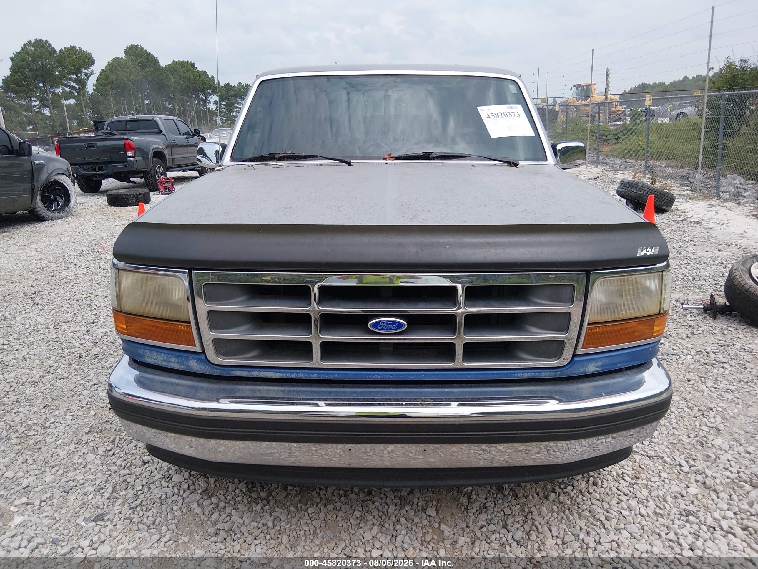 1992 Ford F150   Синий vin: 1FTDF15H4NNB05123