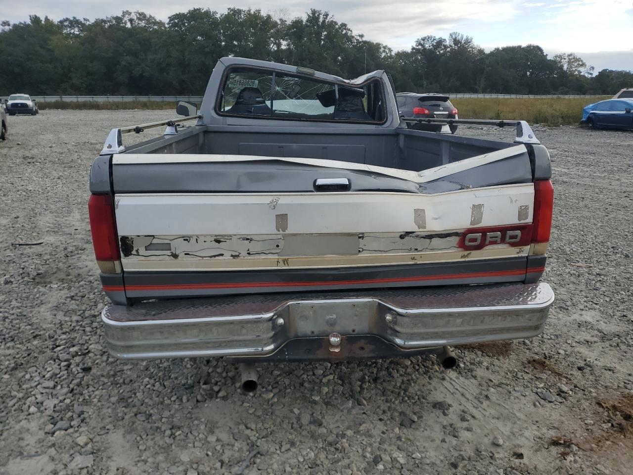 1989 Ford F150 Gray vin: 1FTDF15N0KNB40565