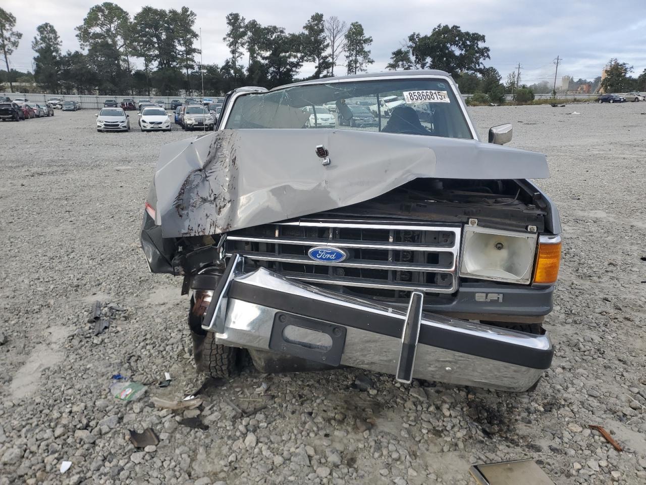 1989 Ford F150 Gray vin: 1FTDF15N0KNB40565