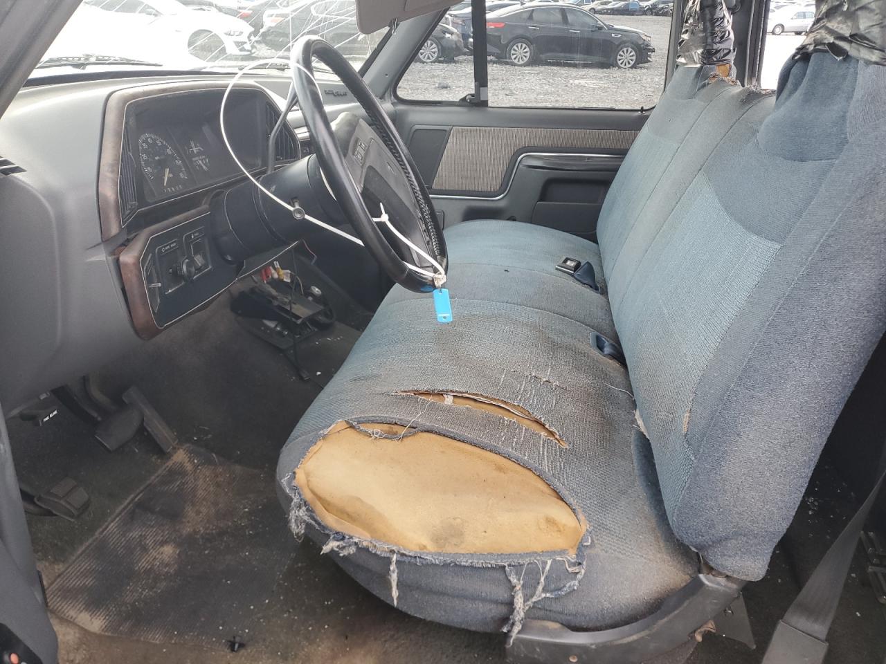 1989 Ford F150 Gray vin: 1FTDF15N0KNB40565