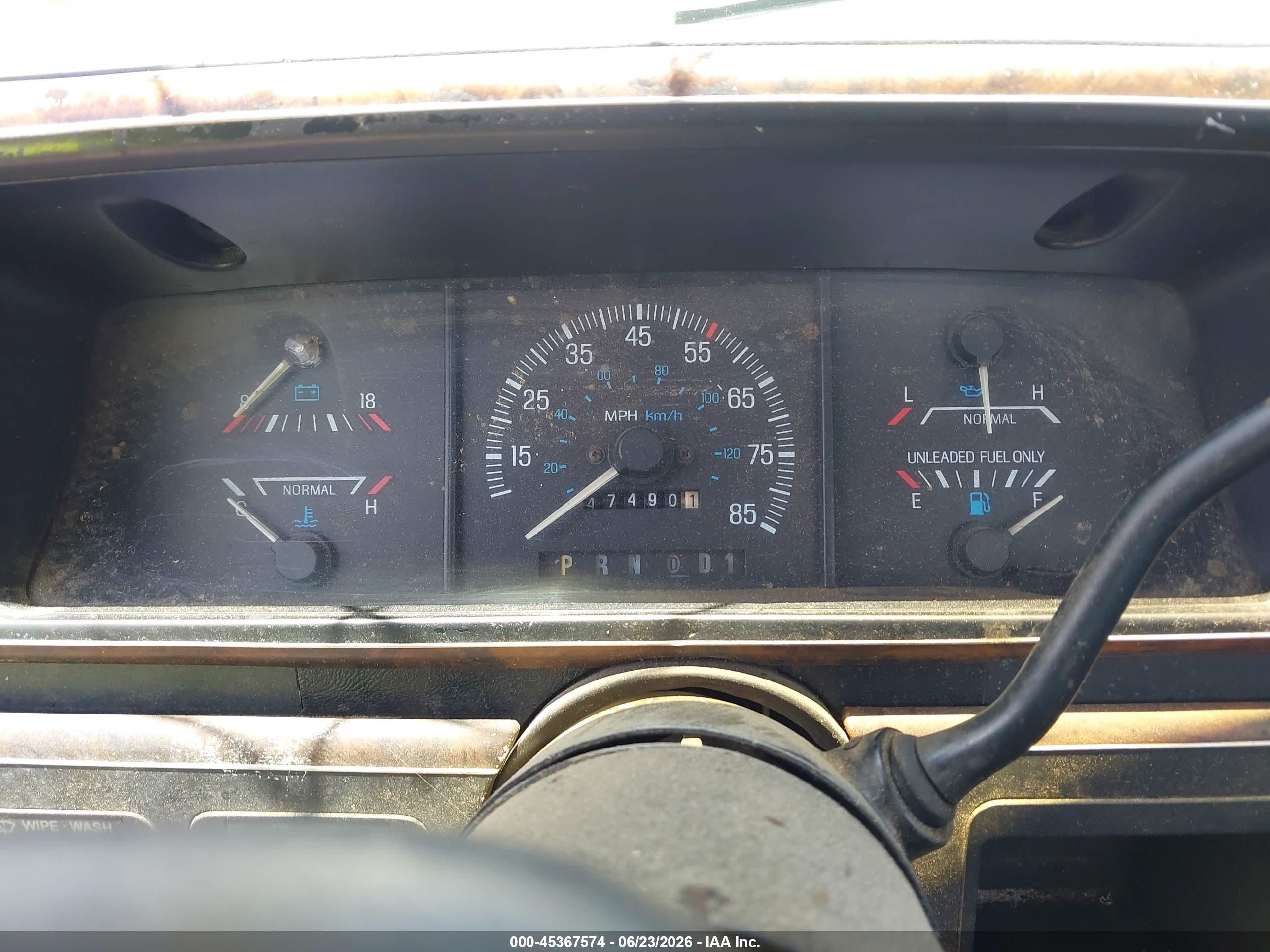 1990 Ford F150   Gray vin: 1FTDF15N0LLA23307
