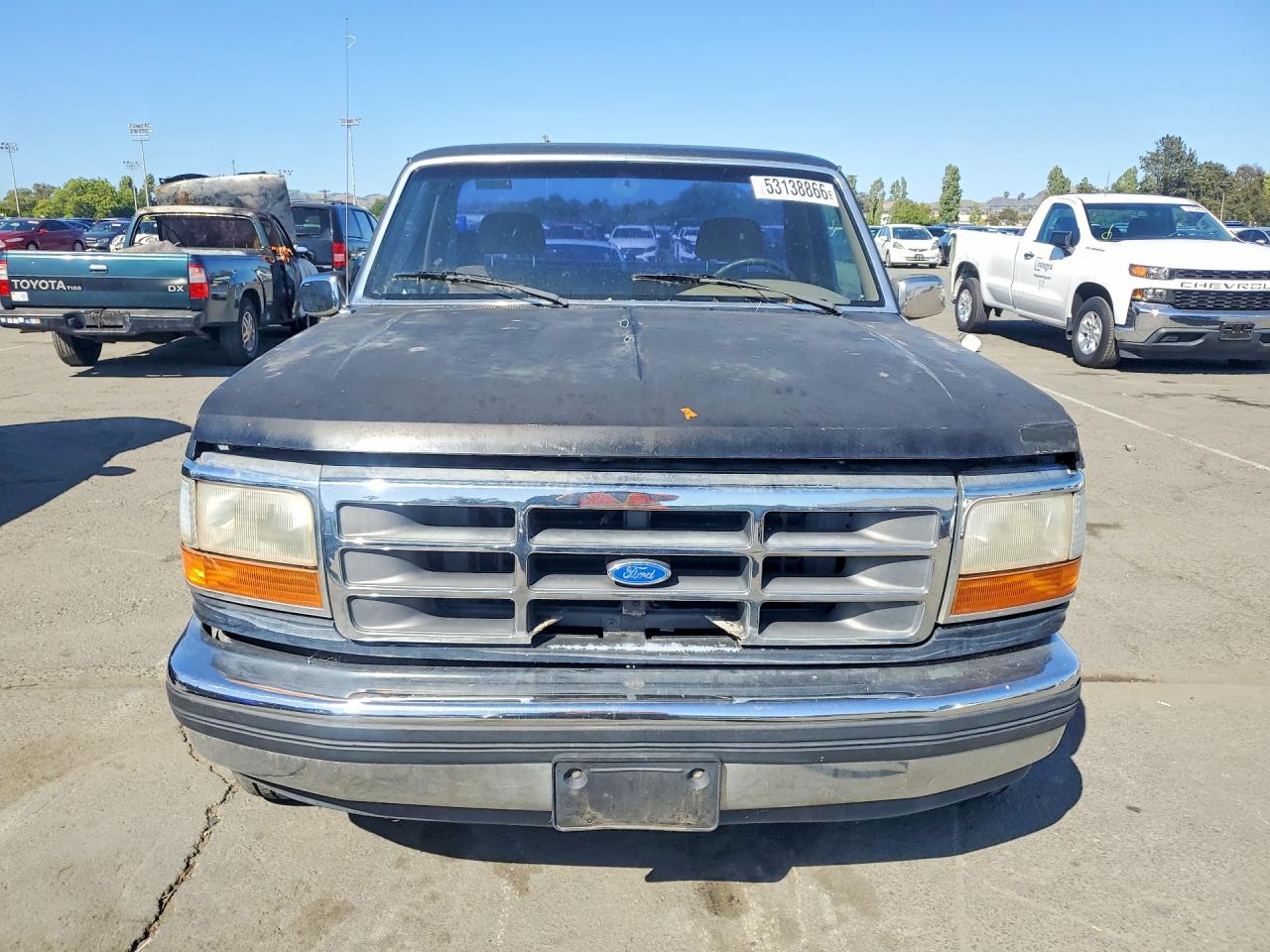 1992 Ford F150 Черный vin: 1FTDF15N0NLA02797