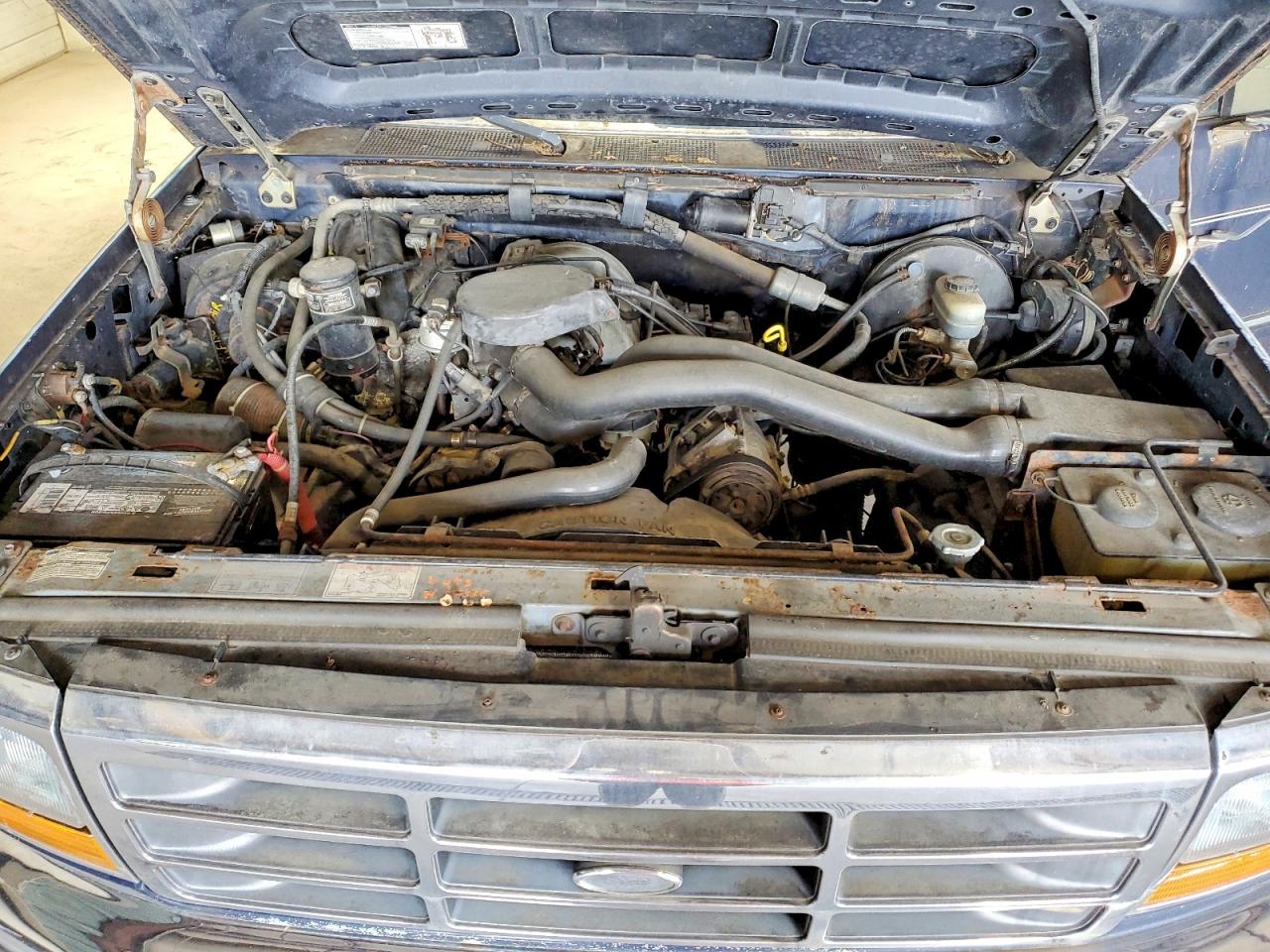 1992 Ford F150 Blue vin: 1FTDF15N0NLA56195